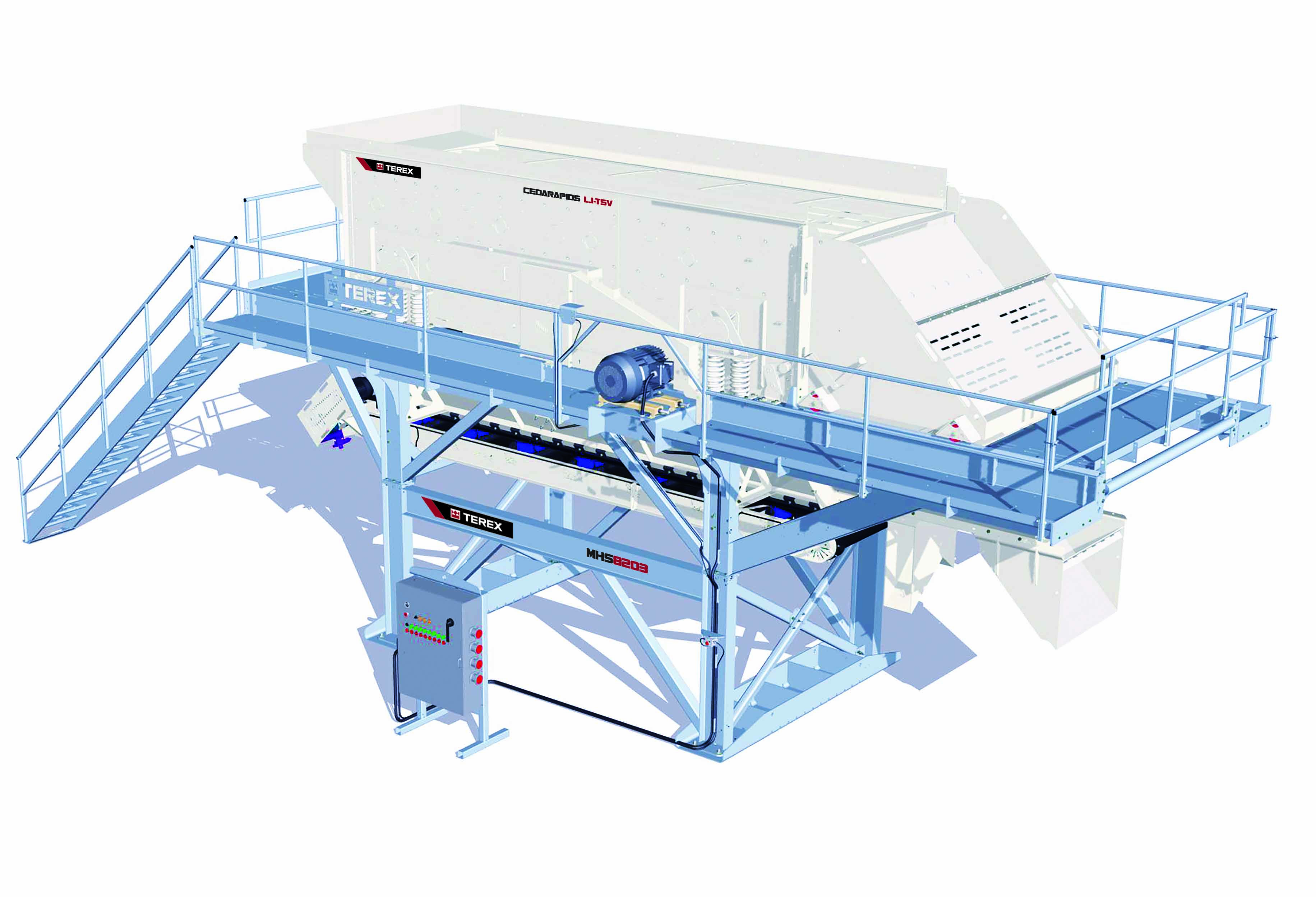 Terex Minerals Processing Systems’ MHS8203 horizontal screen module