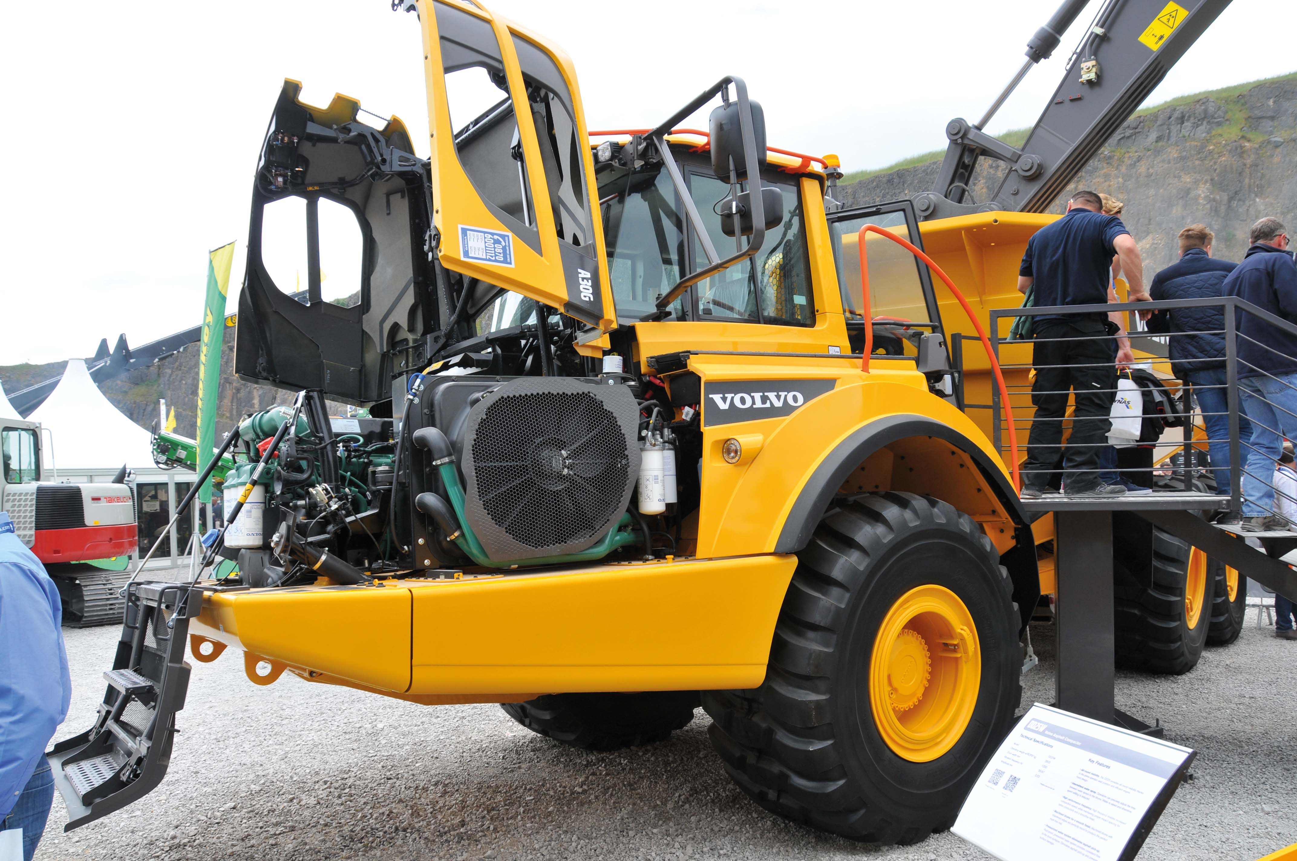 Volvo A30G articulated hauler 