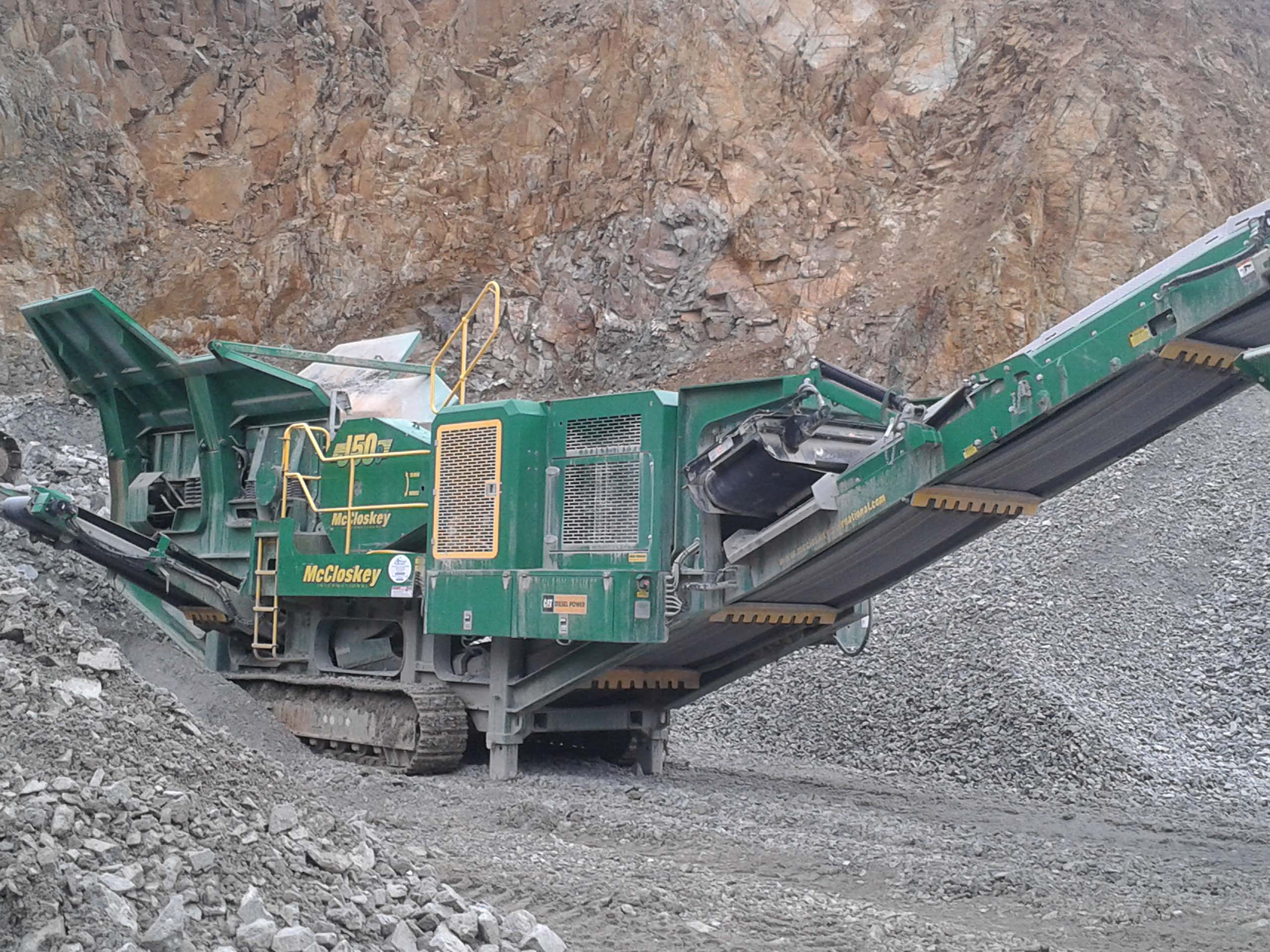 McCloskey J50 jaw crusher