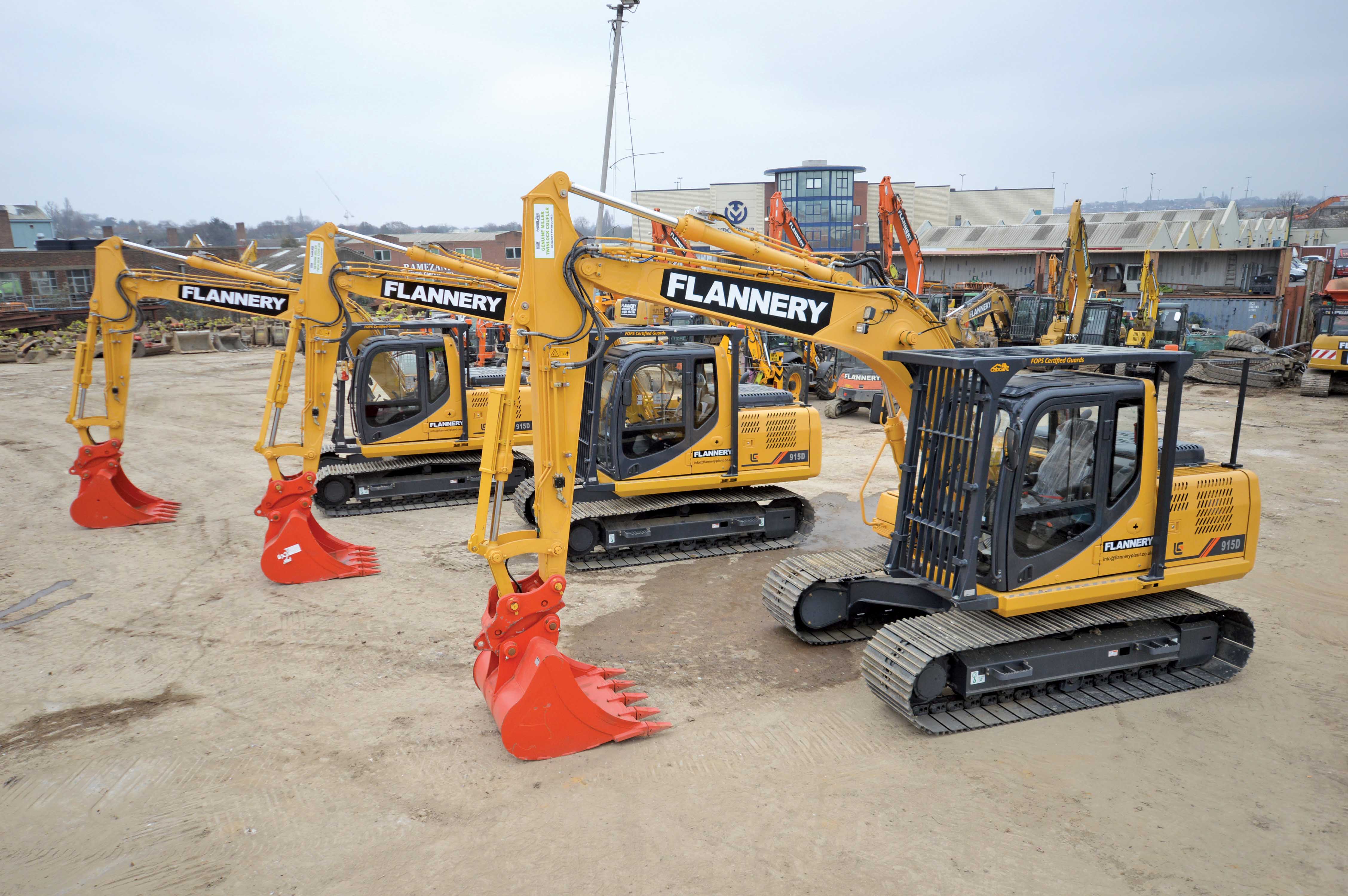 LiuGong 915D excavators sold to Flannery Plant Hire