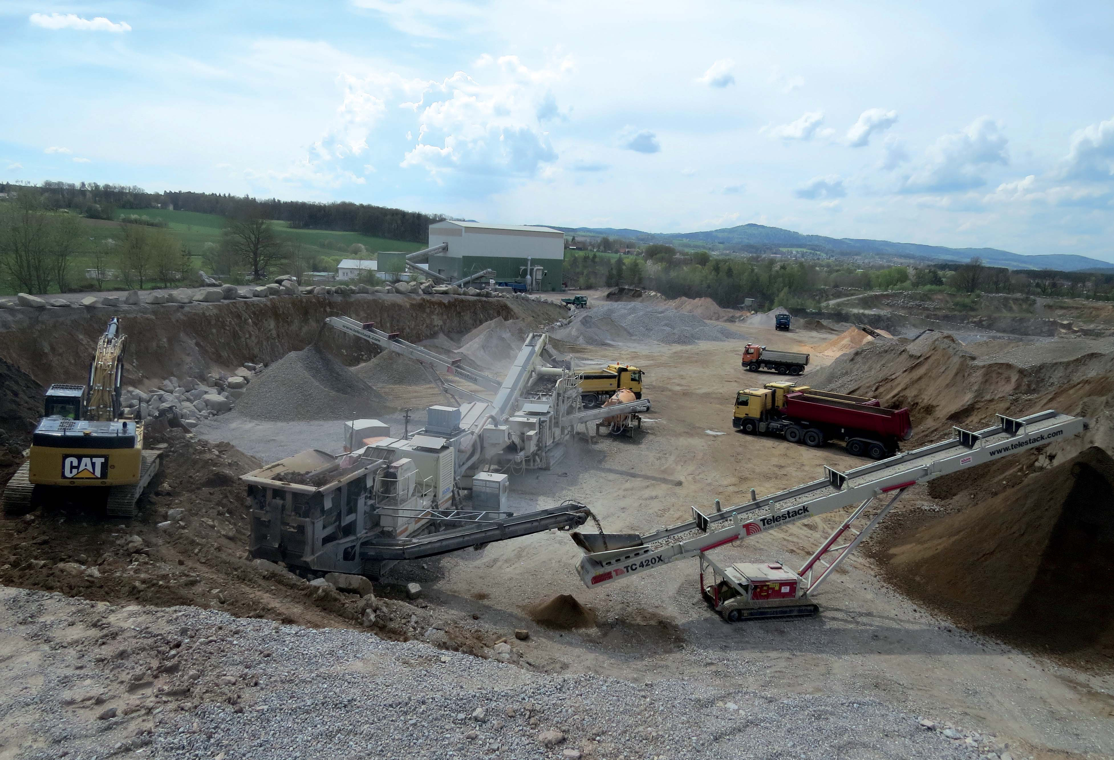 Schwinger Granit quarry at Nittenau