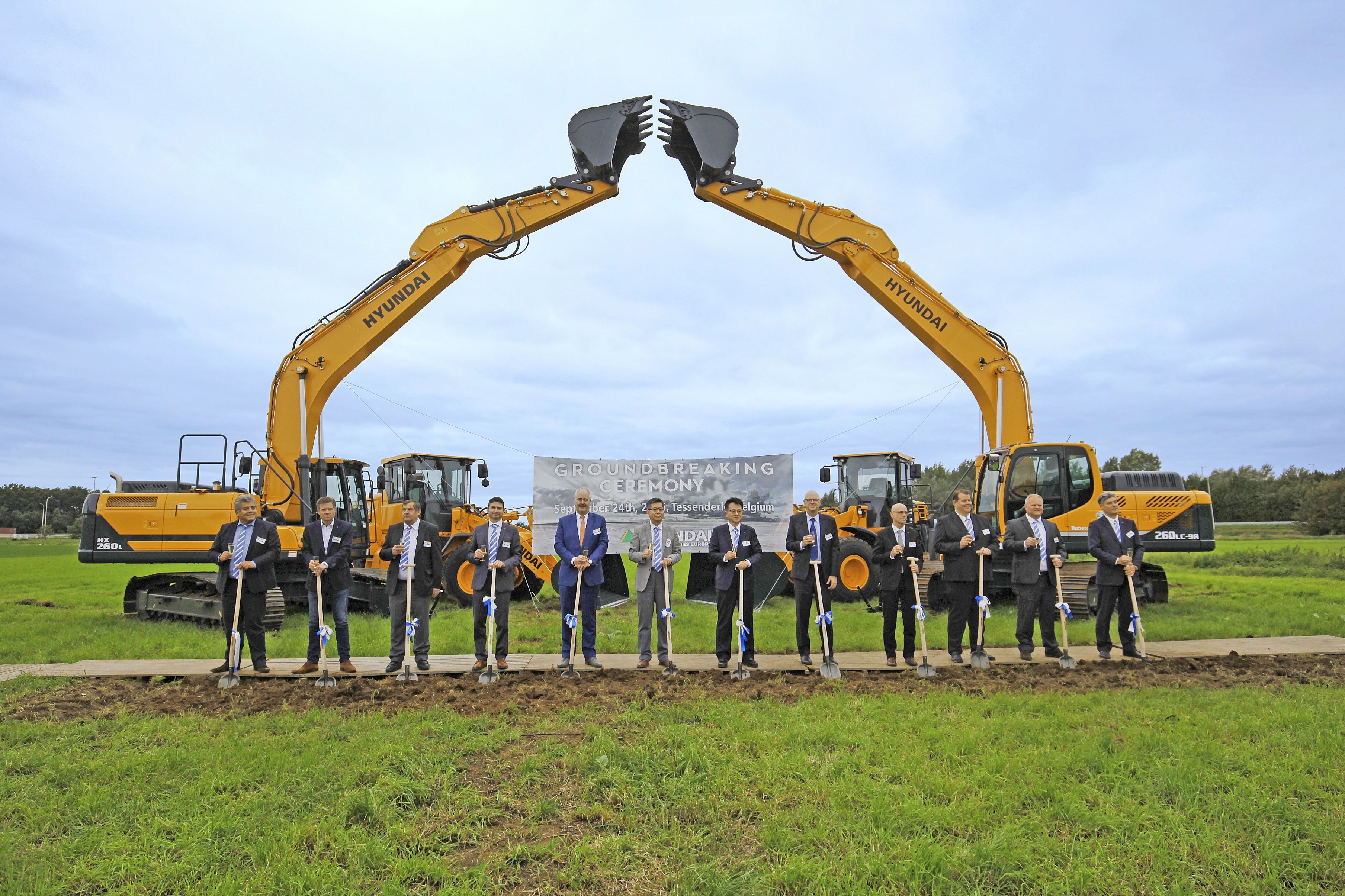 Hyundai Heavy Industries Europe ceremony 