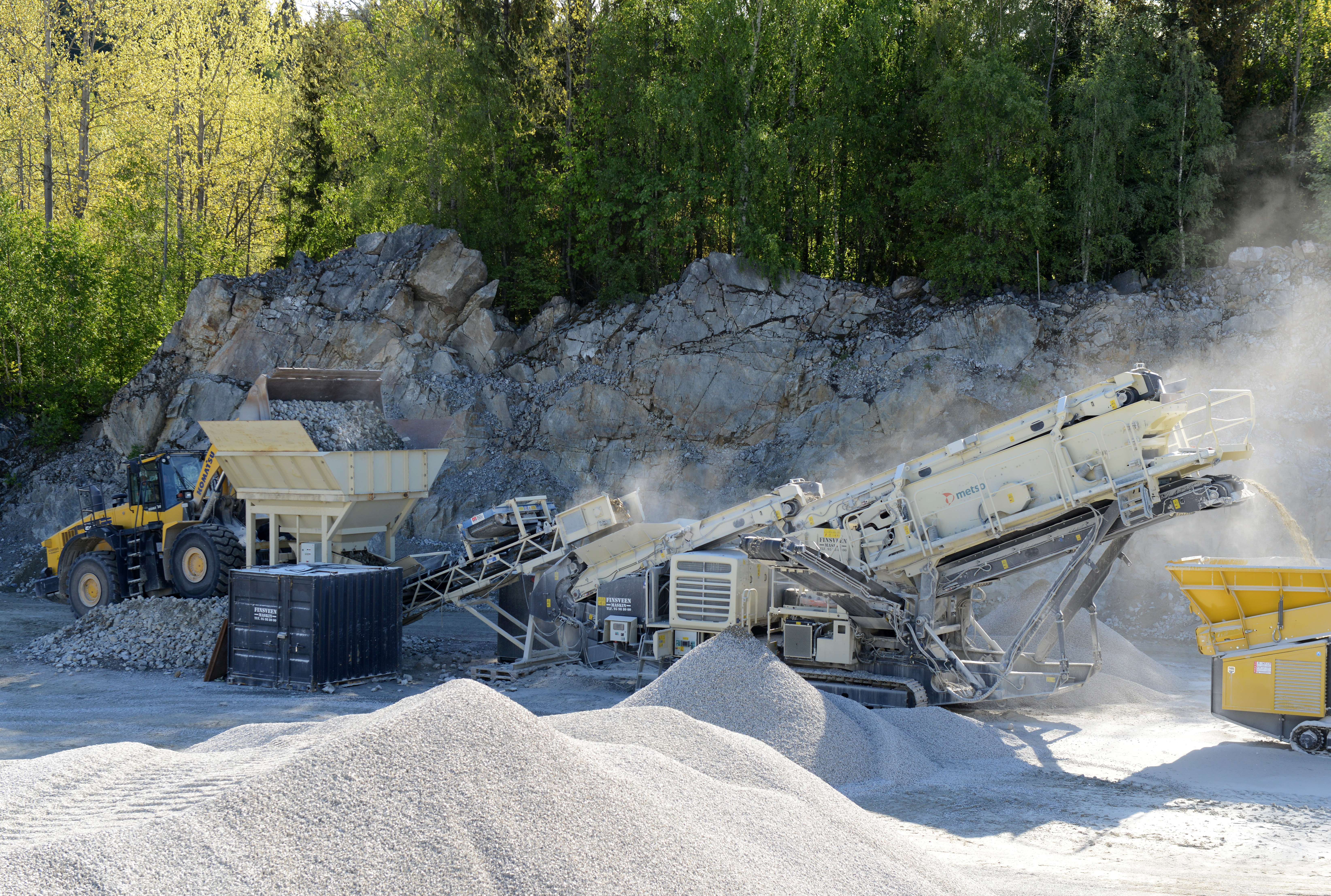 Metso LT220D crushing/screening plant 