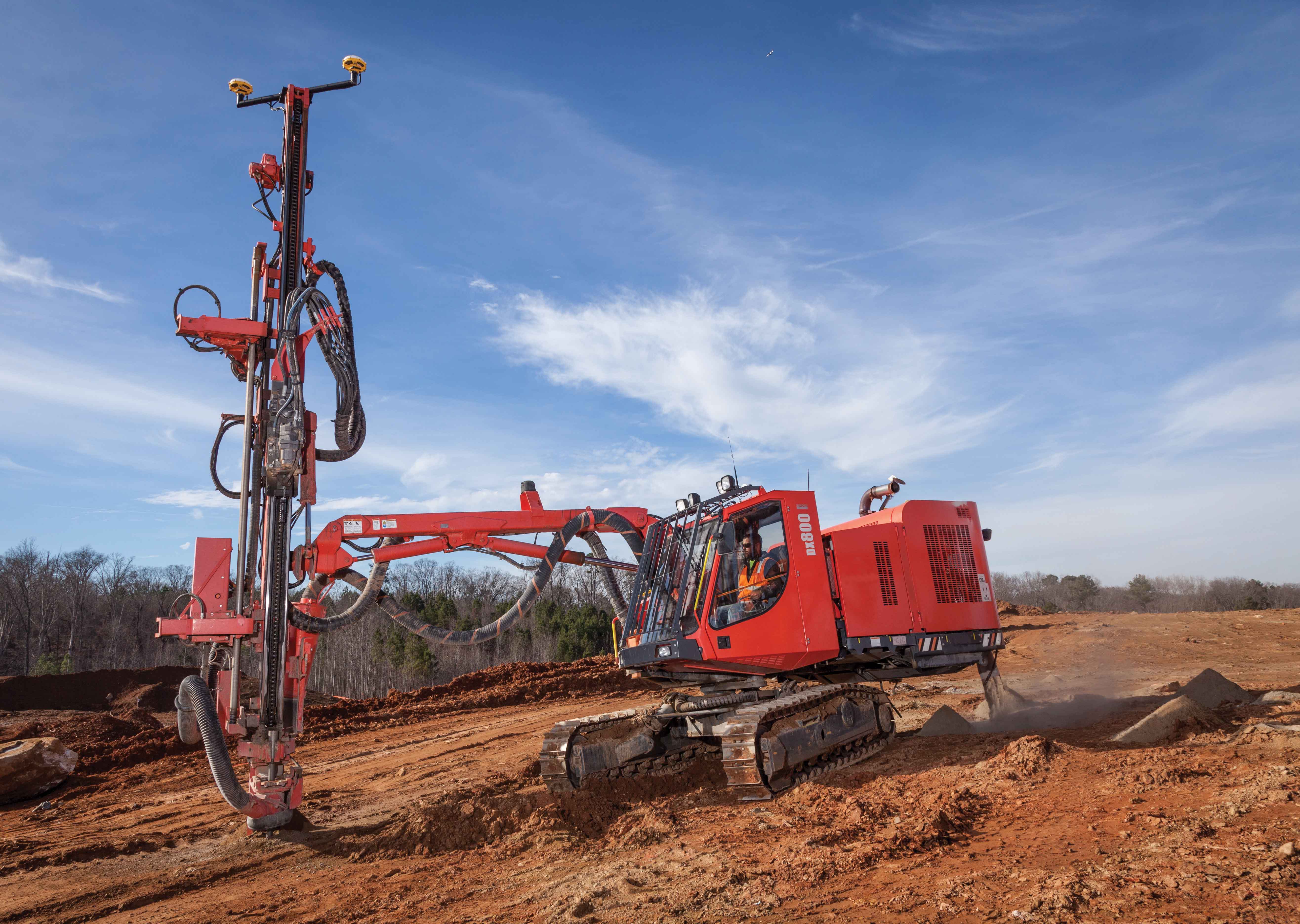 Sandvik Ranger surface drill rig DX800