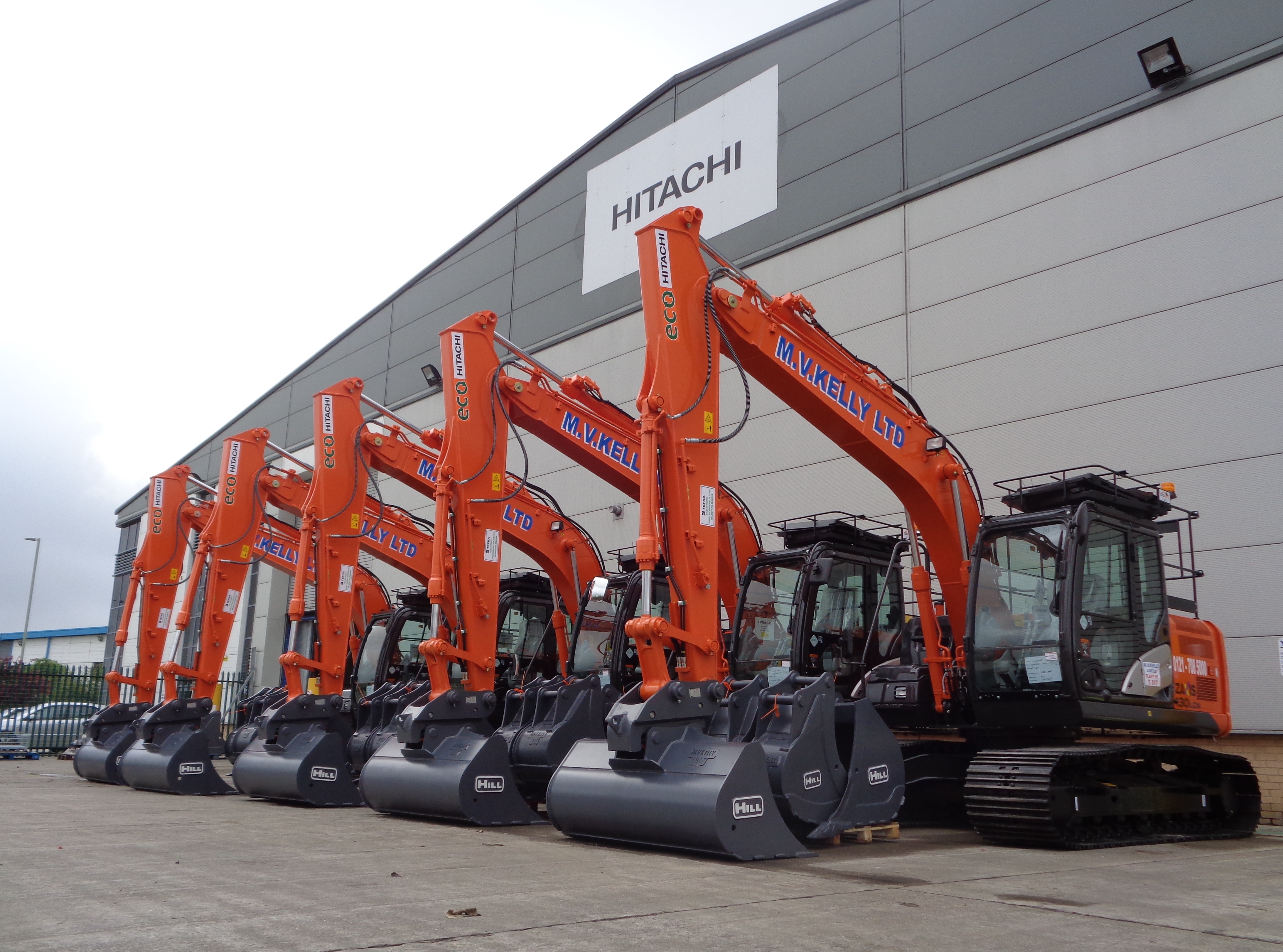 MV Kelly’s all-Hitachi excavator fleet