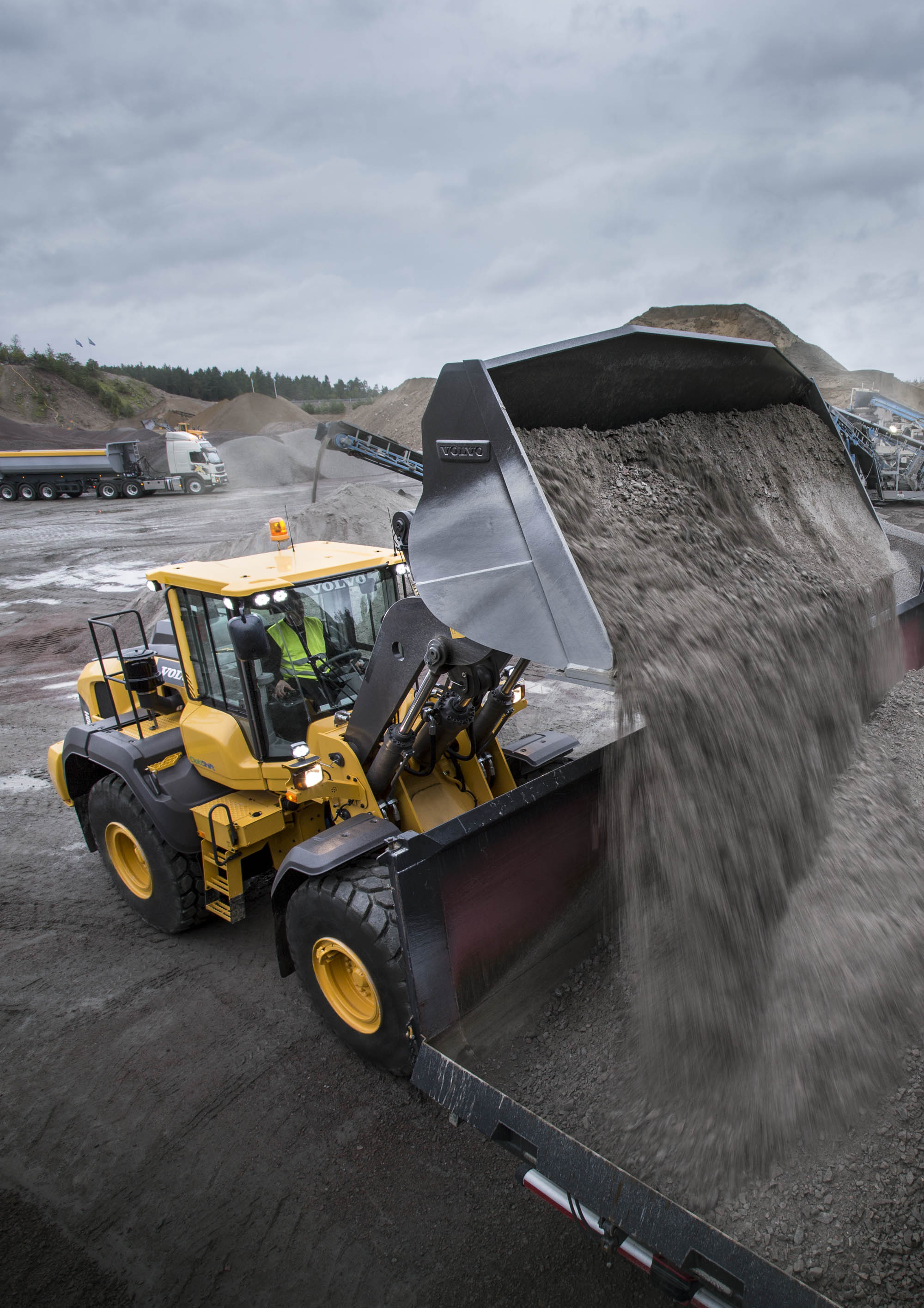 Volvo L110-L350 wheeled loader