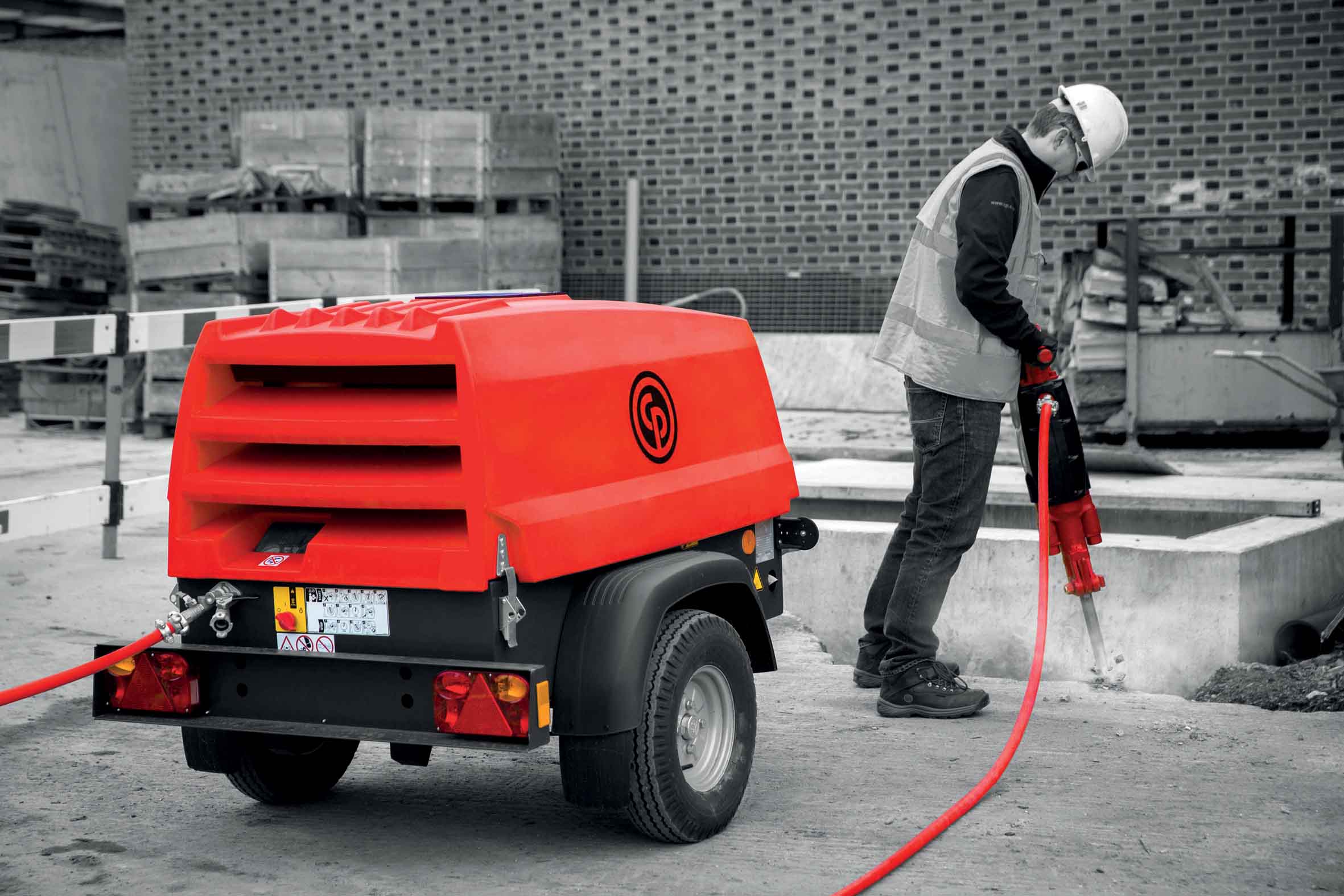 Chicago Pneumatic portable air compressors 