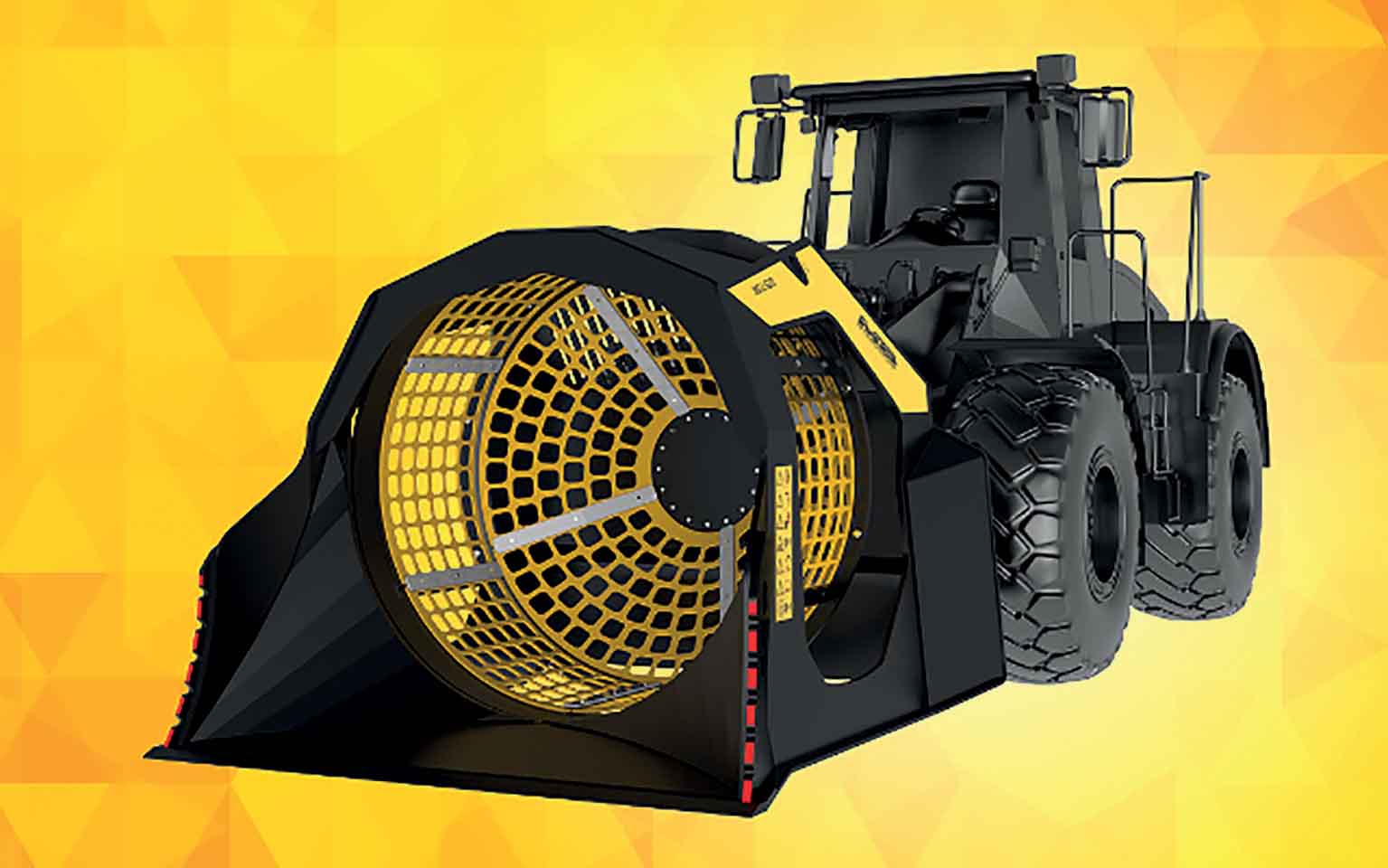 MB Crusher’s new MB LS-220 screening bucket 