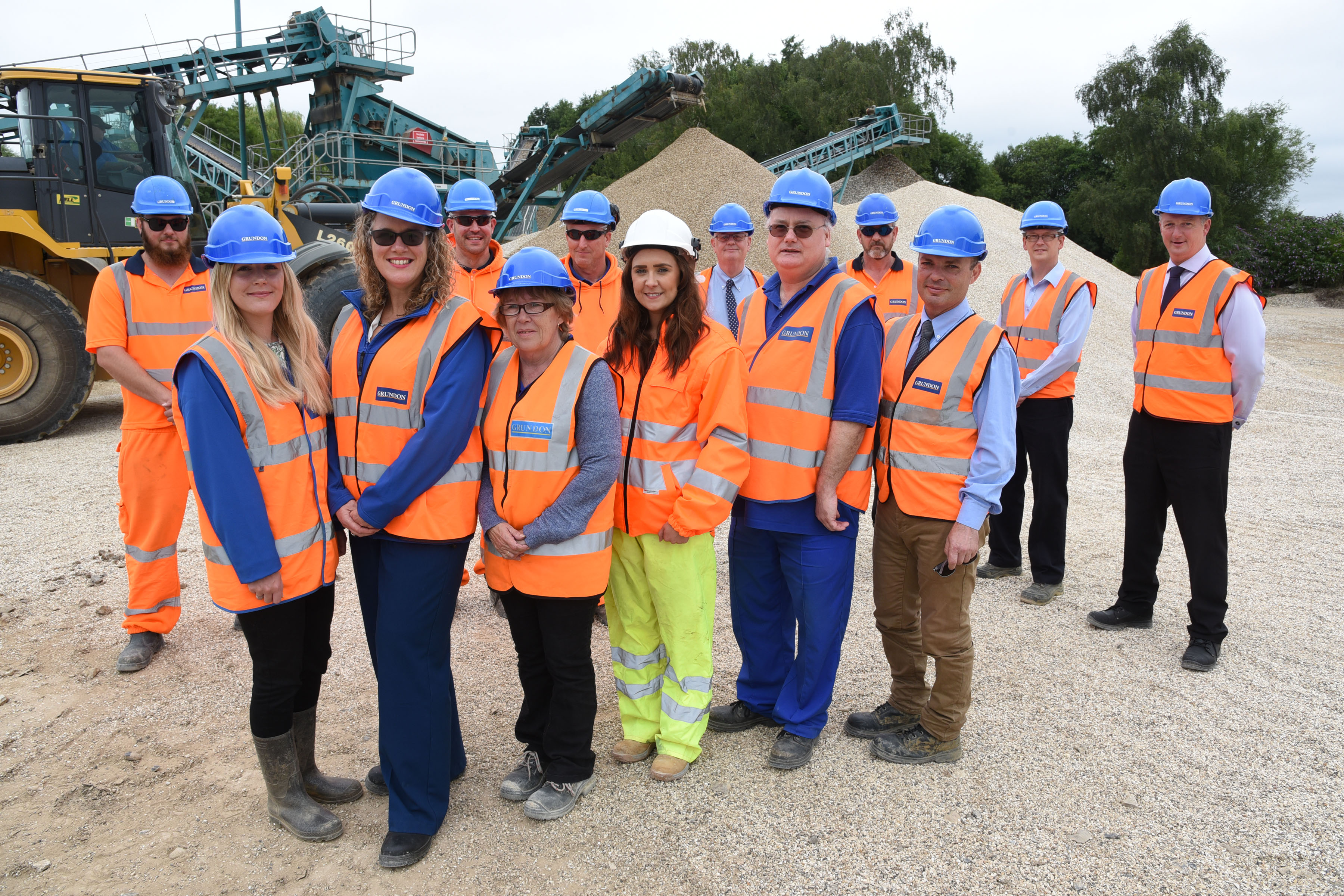 Grundon Sand & Gravel attendees 