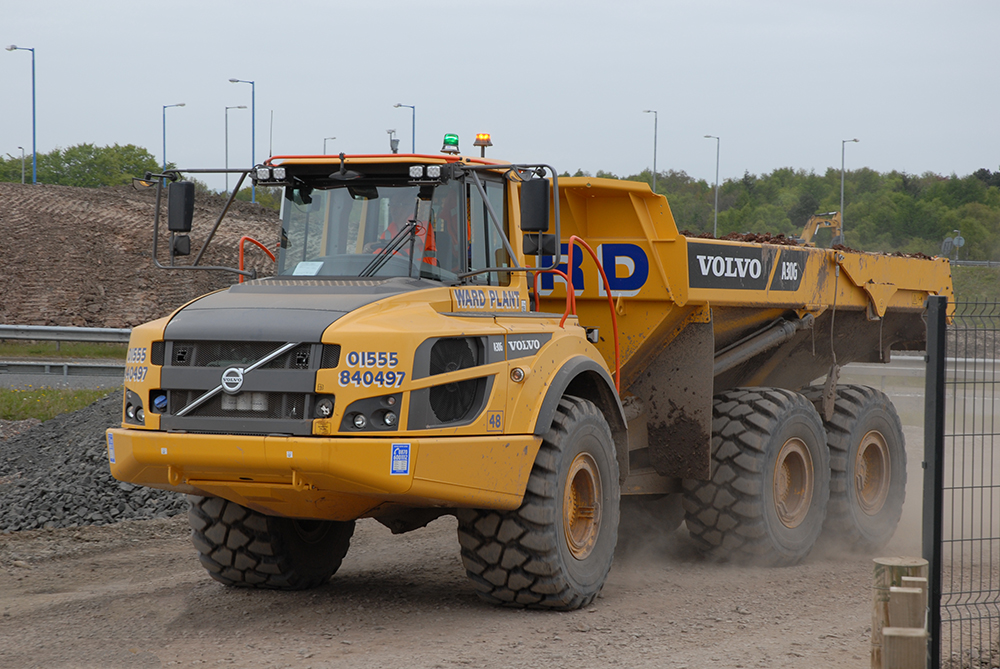 Volvo A30G haulers 