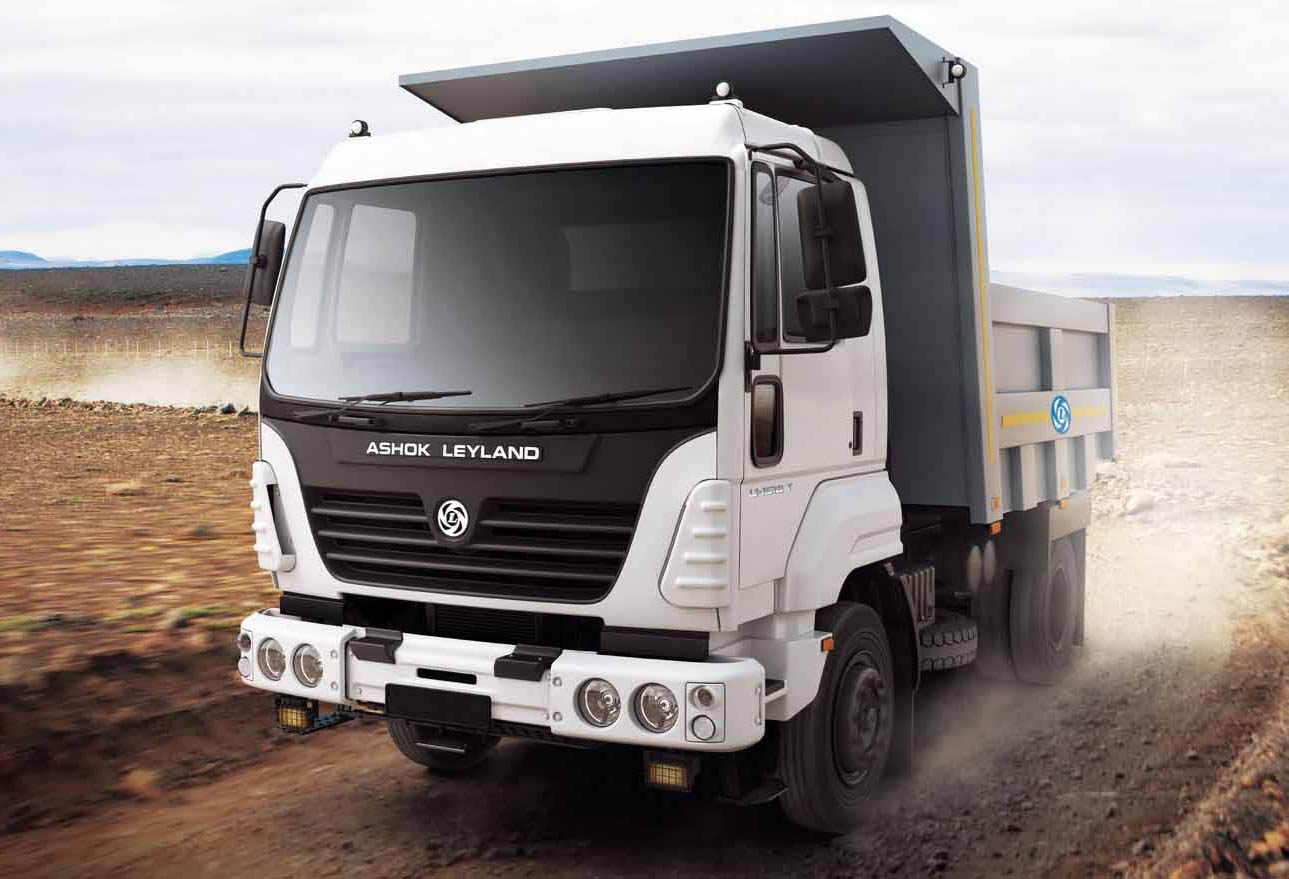 Ashok Leyland’s 2518 rigid dump truck 