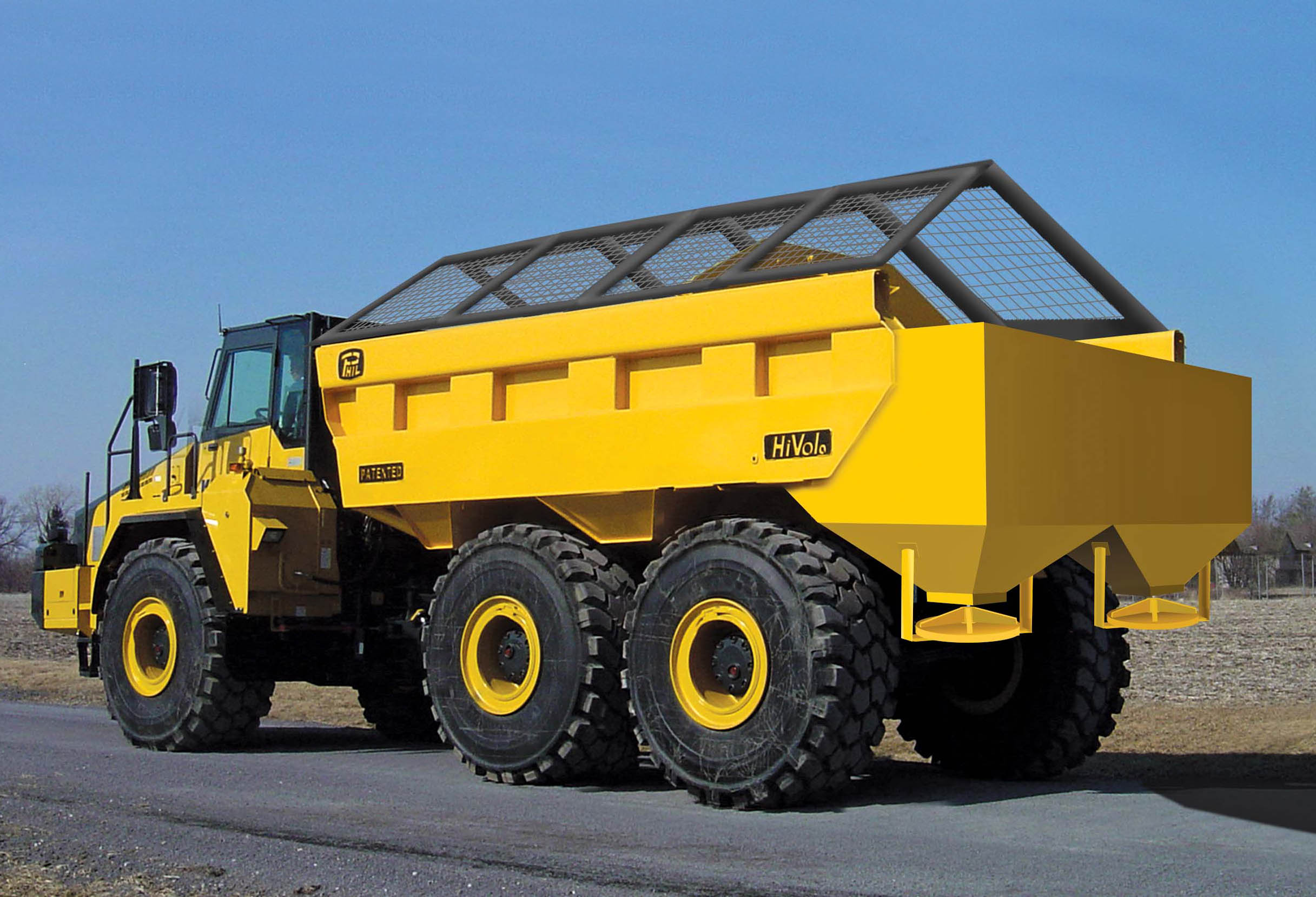 Philippi-Hagenbuch’s new material spreader body 