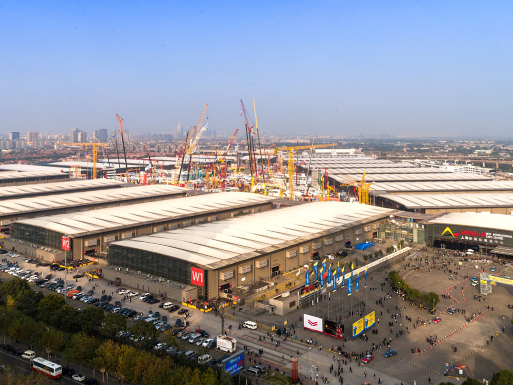 bauma China 2016 exhibition grounds