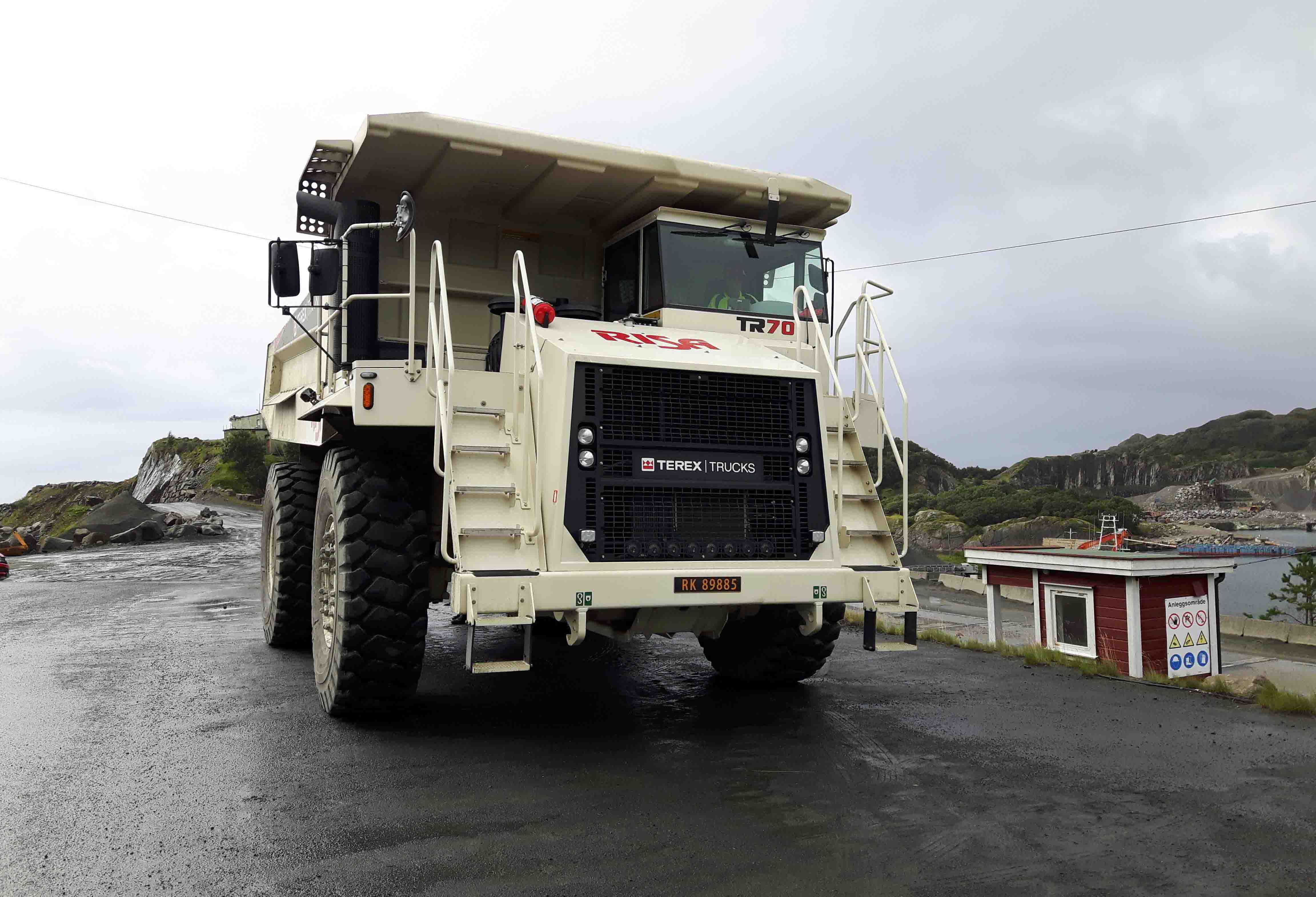 Terex Trucks TR70 rigid dump truck 