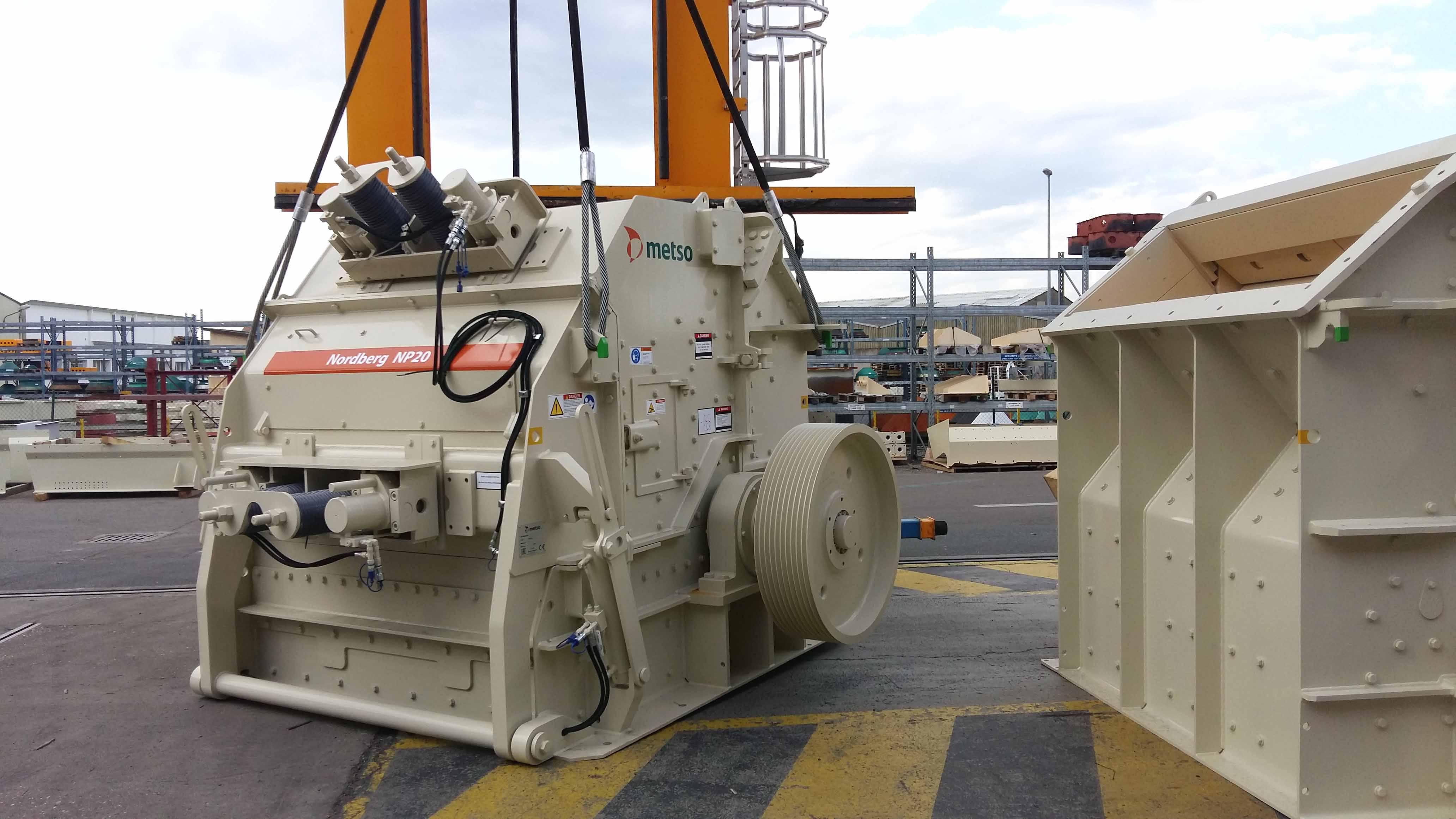 Metso’s new NP20 impact crusher