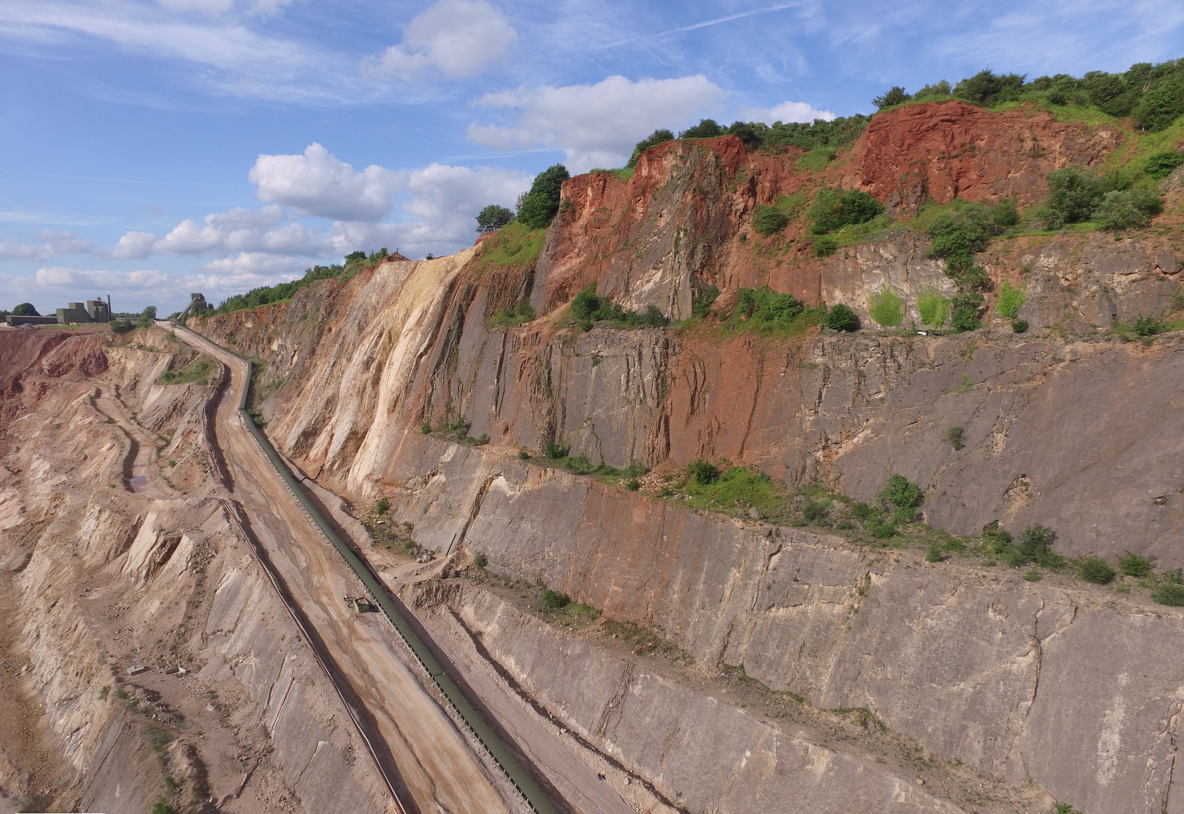 Cloud Hill Quarry in Derbyshire