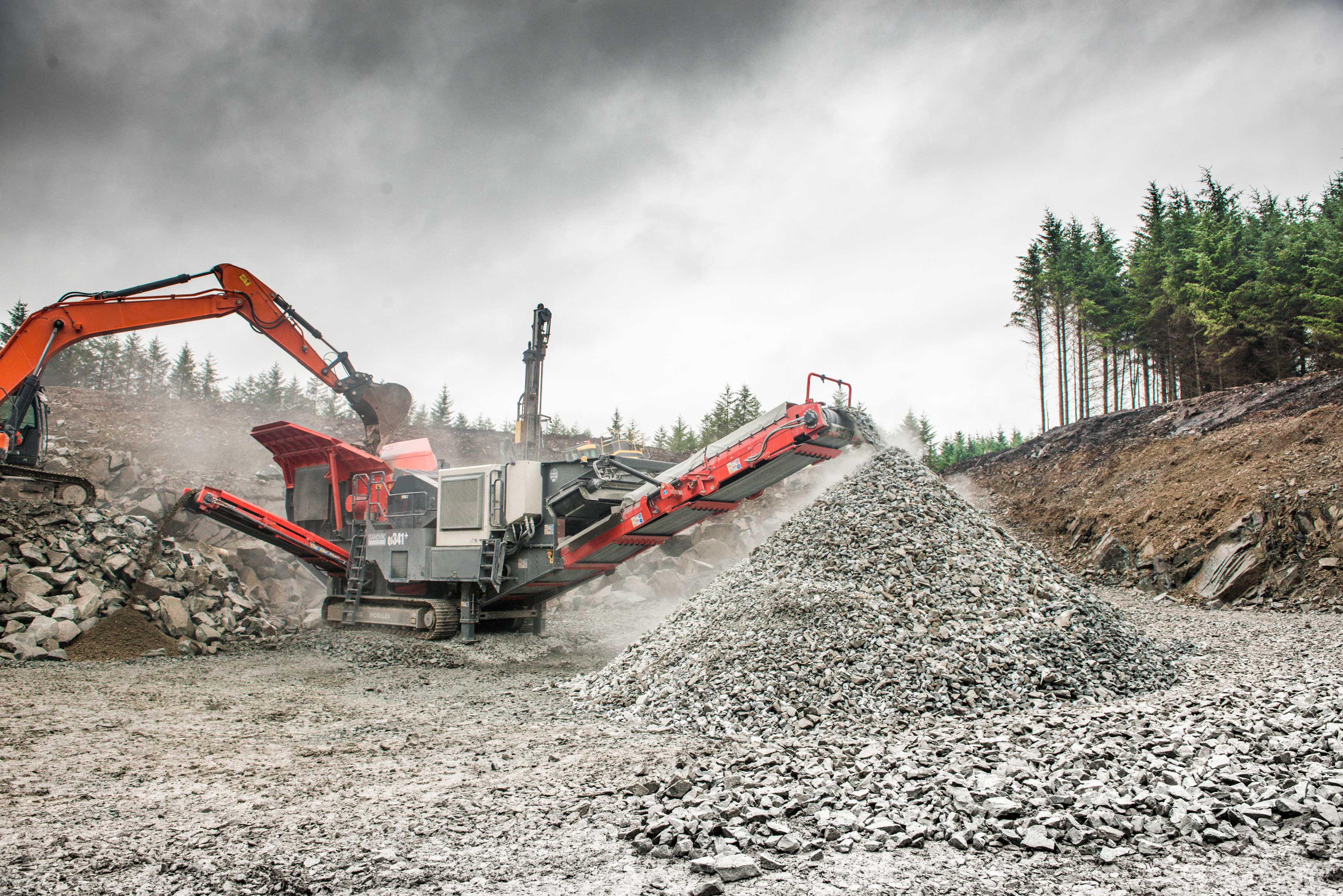 Sandvik’s QJ341+ jaw crusher