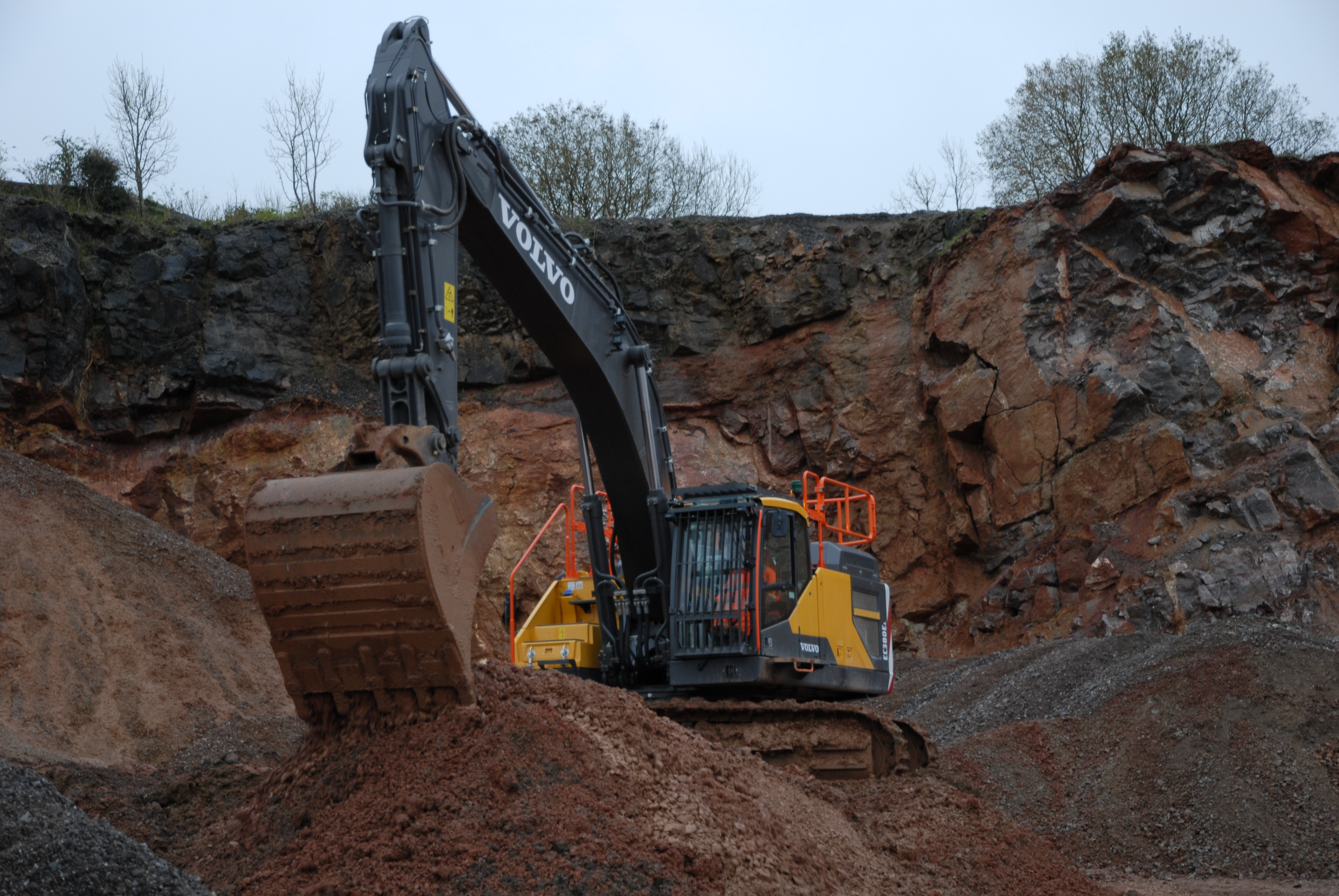 Volvo EC380E crawler excavator 