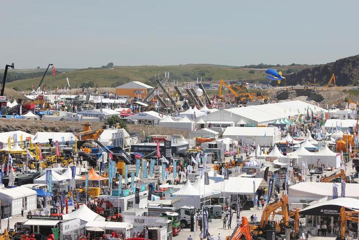 The Hillhead show ground in Derbyshire