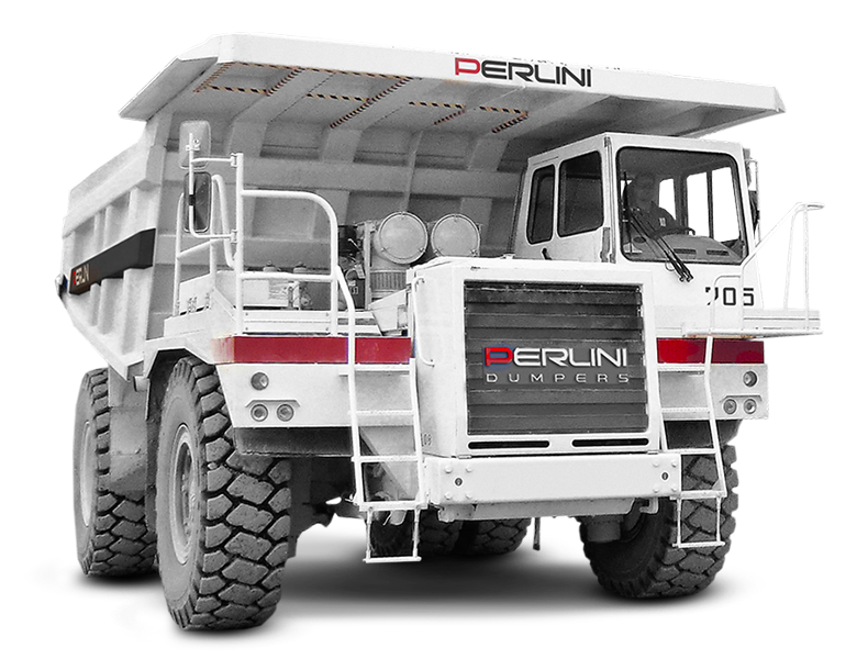 Perlini - the DP 705 WD dump truck