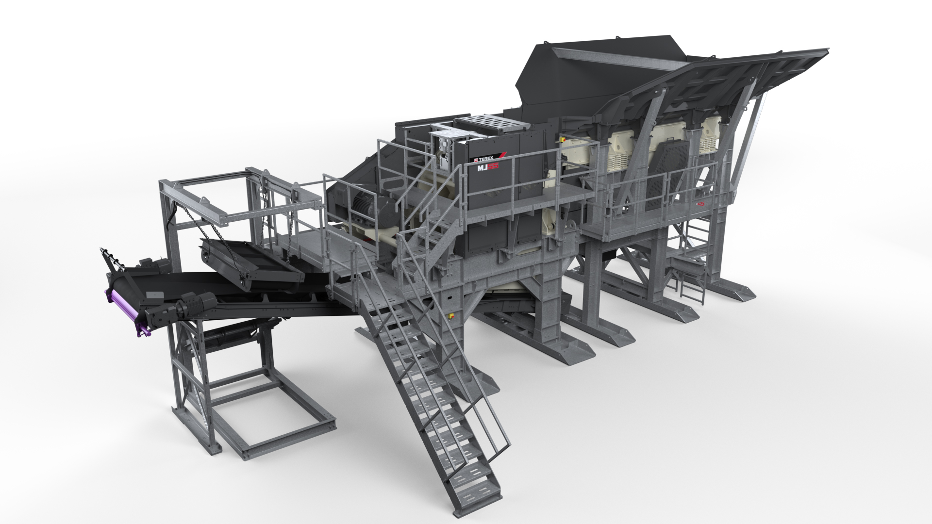 Terex MPS’ new MJ55 Modular Jaw Crusher