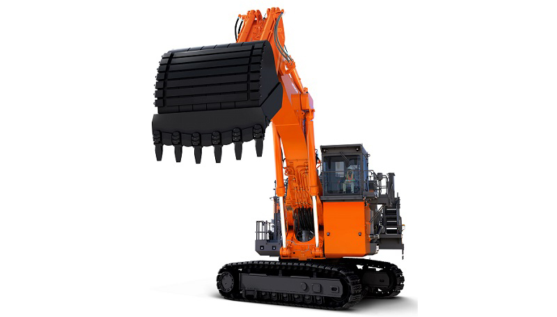 The 193-tonne EX2000-7 ultra-large hydraulic excavator 