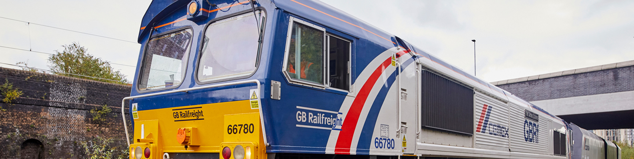 CEMEX says transporting products by train rather than trucks has saved 12,500 tonnes of CO2