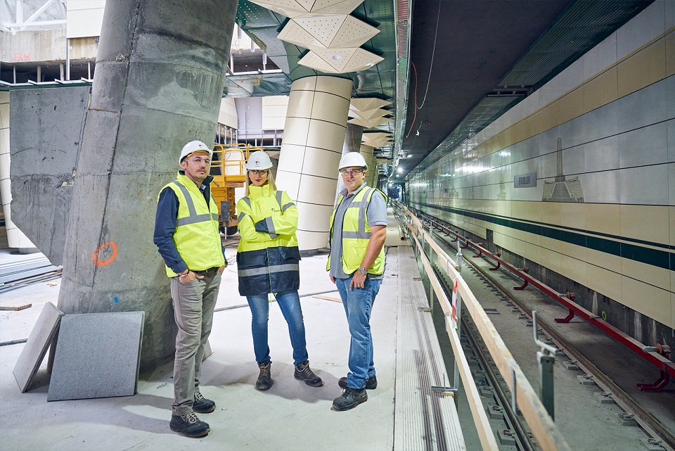  Holcim Romania has supplied special concrete for the new metro development