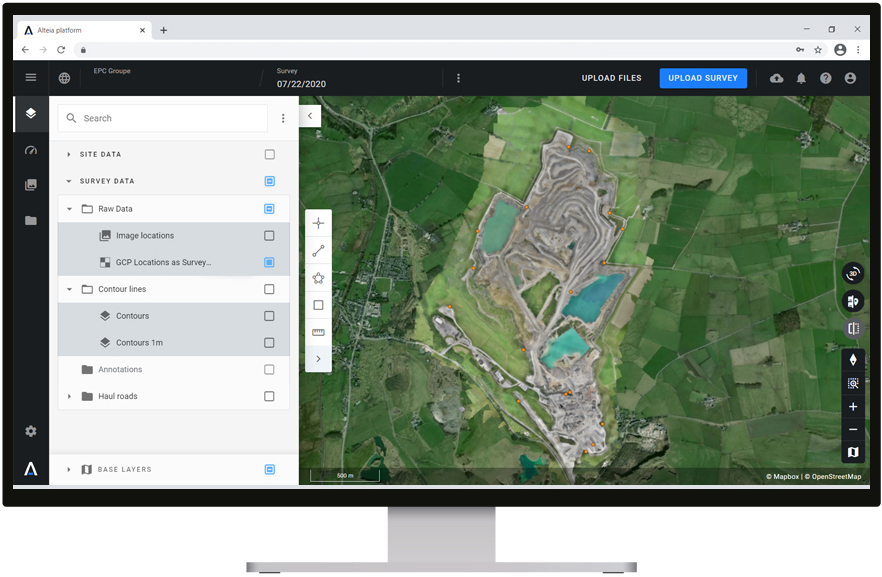 Information gathered by EPC-UK drones can then be fed directly into Expertir, the company’s highly advanced drilling and blasting software package, turning the data into meticulous 3D models