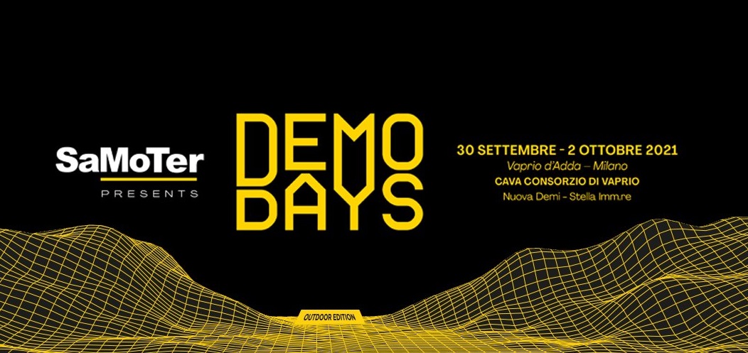 The SaMoTer Demo Days - Outdoor Edition will combine static displays with the chance to test drive machines