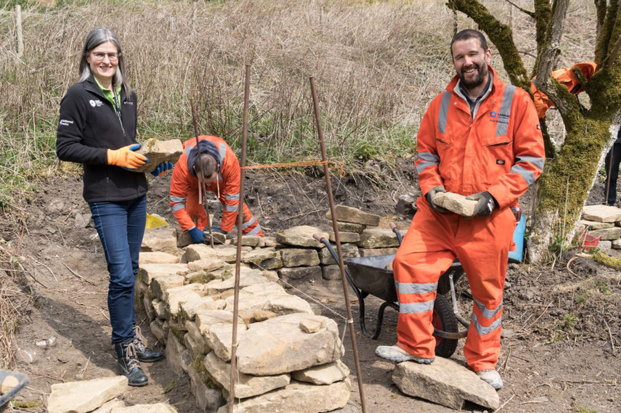 Celebrating the renewal of the volunteering partnership