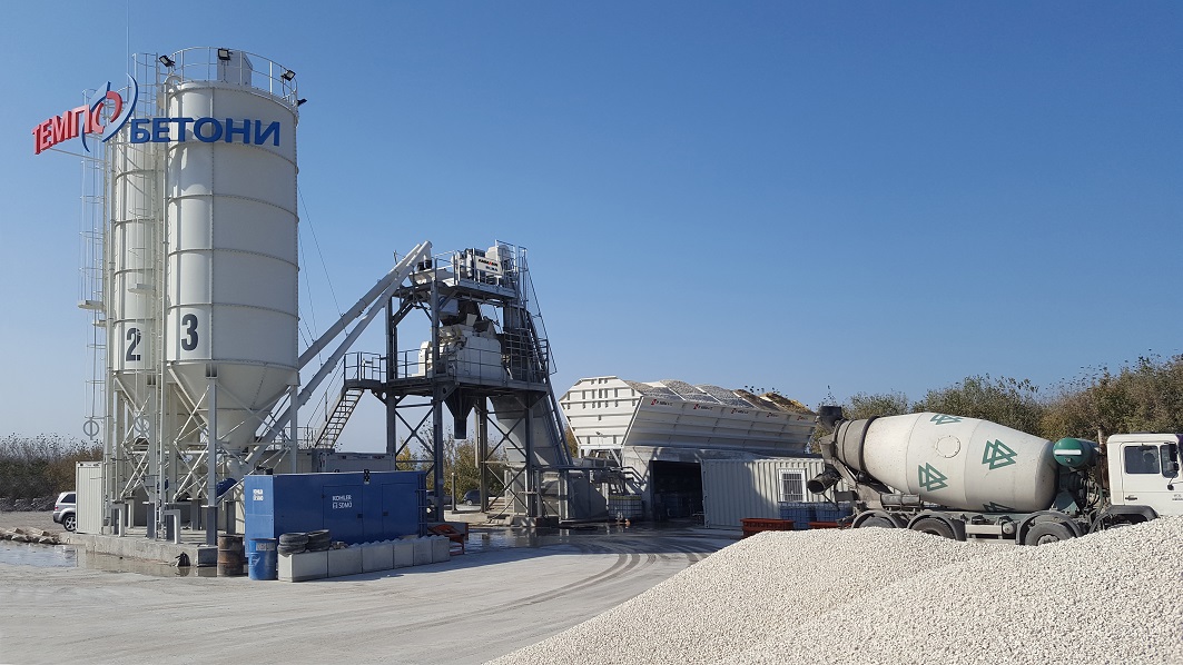 Tempo Trans EOOD supplies the Varna region with high-quality fresh concrete using Ammann CBS 105 SL Elba mixing plants