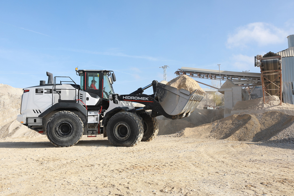 Hidromek’s new HMK 635 WL wheeled loader 