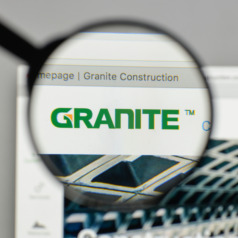 Granite 2020 Sustainability Report climate risk assessment waste landfills asphalt production United Nations Global Compact