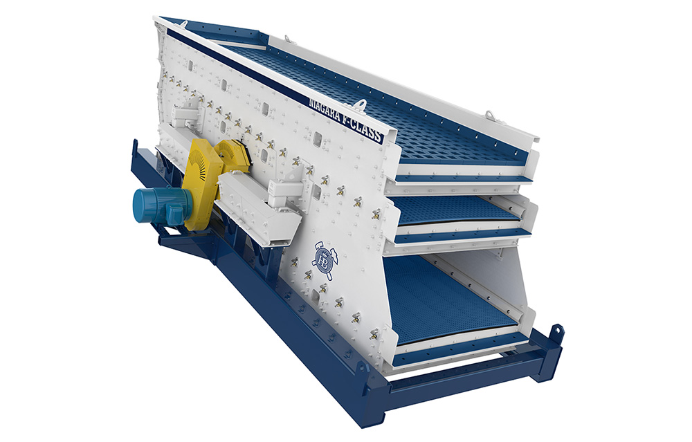 Niagara unveiled the Niagara F-Class vibrating screen at MINExpo 2021