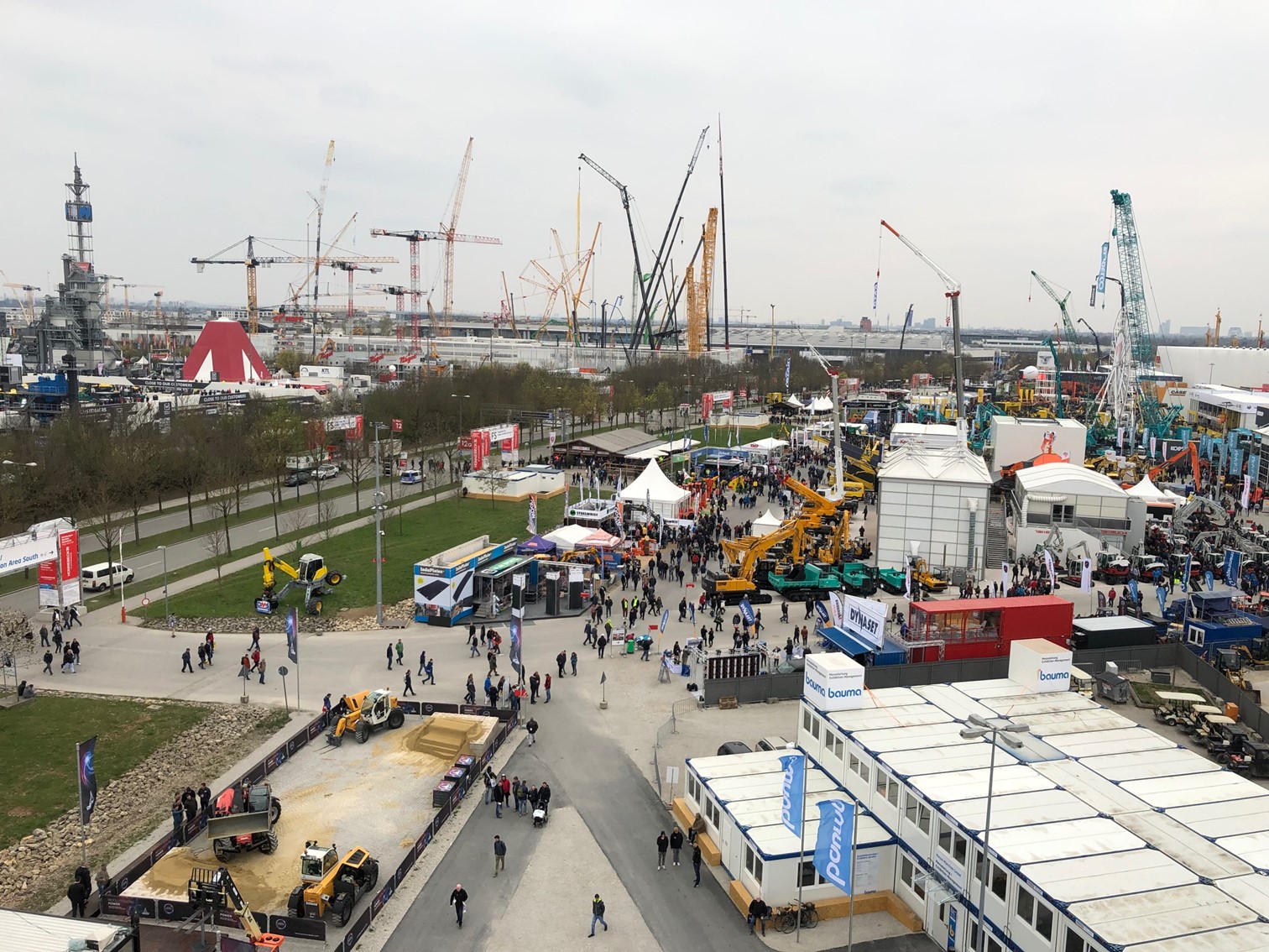  The five webinars will be held prior to this year's bauma event in October