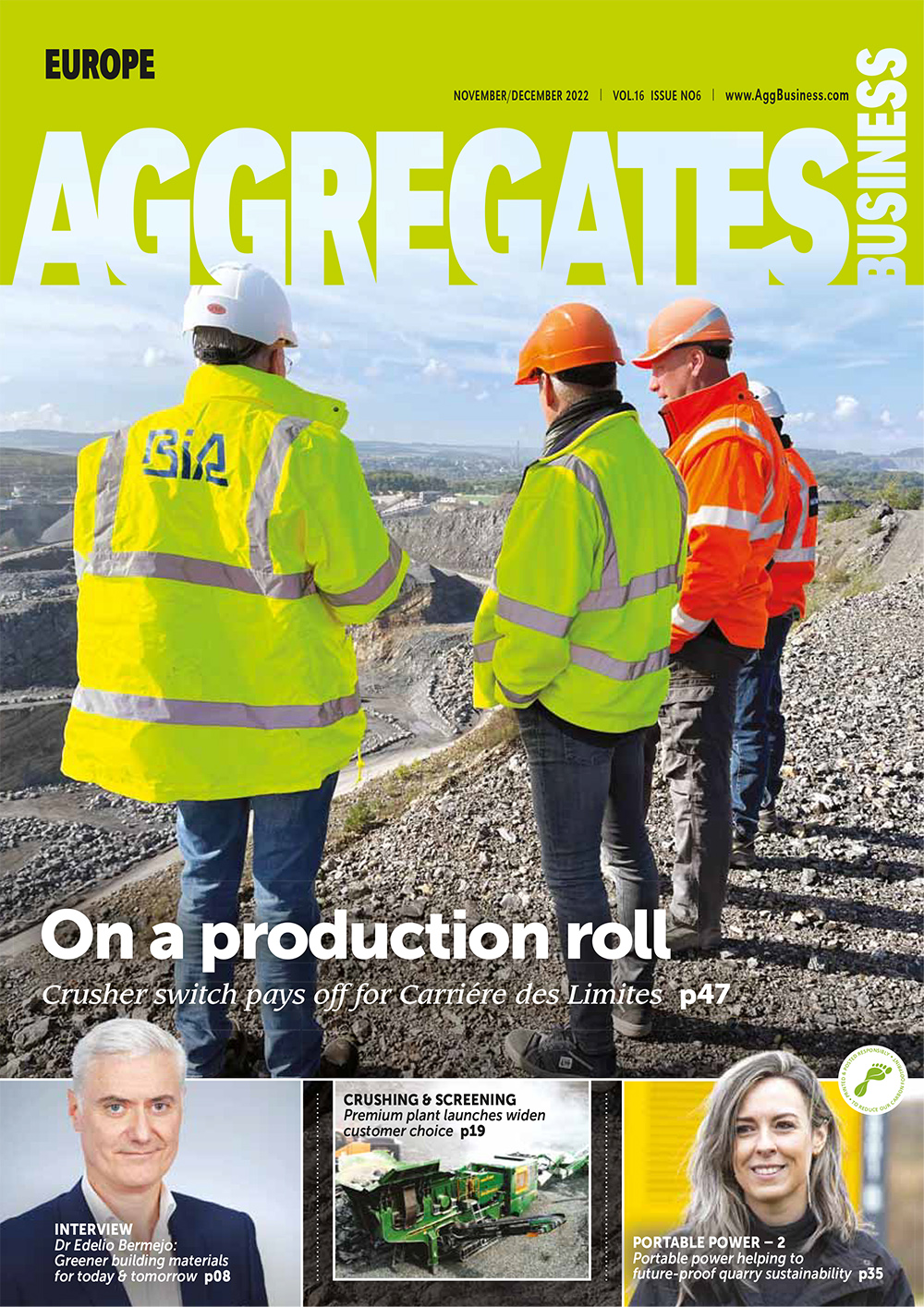 Aggregates Business Europe Nov Dec 2022