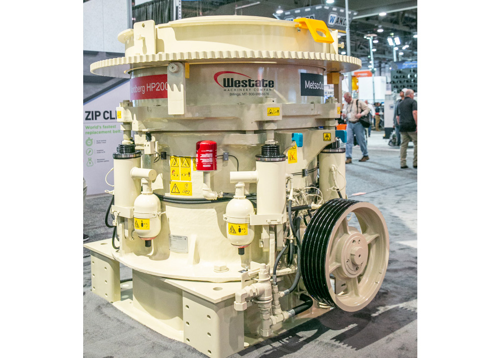 Metso Outotec’s new HP200e cone crusher