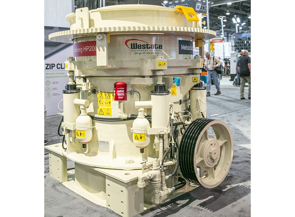 Metso Outotec’s new Nordberg HP200e cone crusher