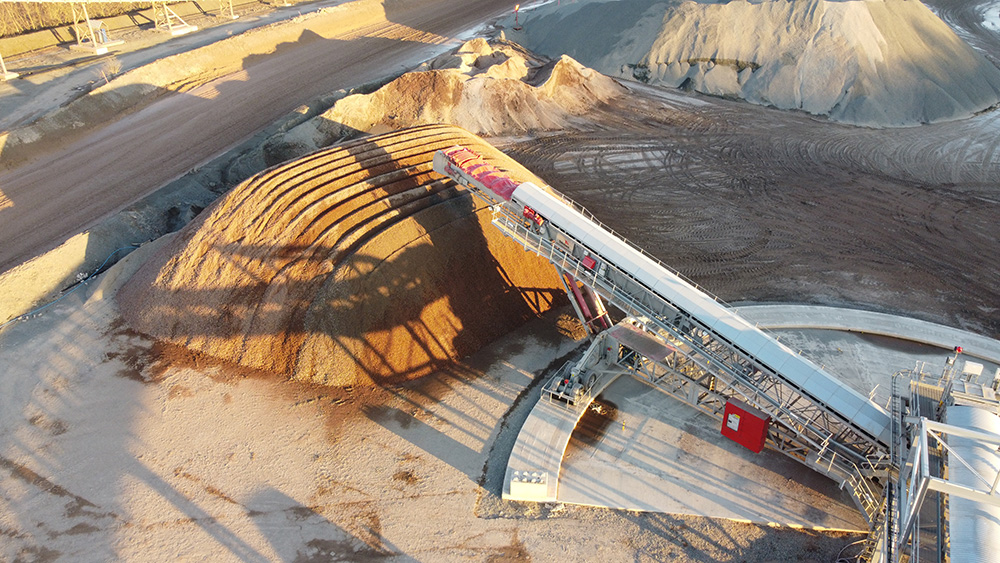 The Telestack radial-telescopic-conveyor range has a proven record of performance and reliability. Pic: Telestack