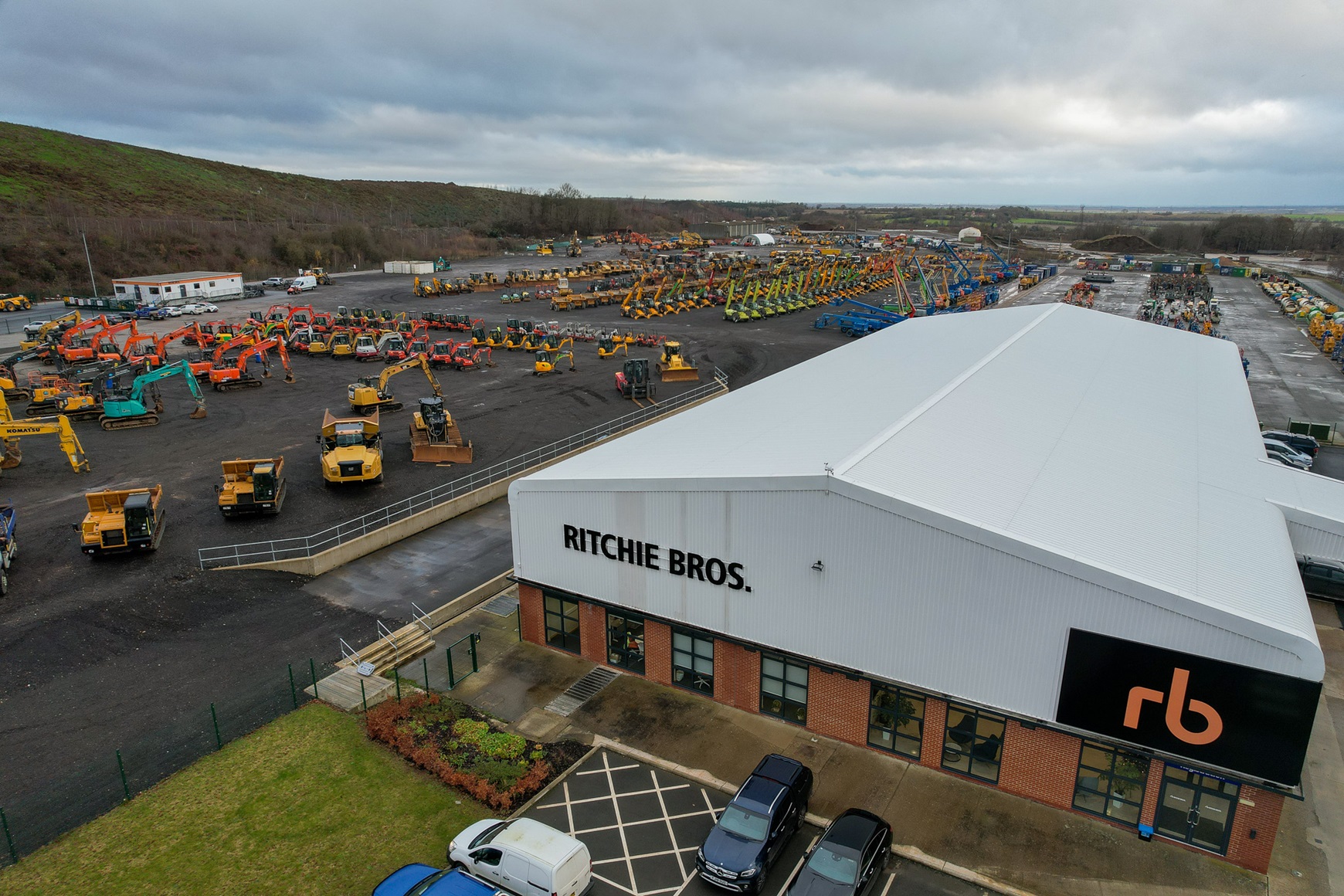 Ritchie Bros. UK's Maltby site. Pic: Ritchie Bros. UK