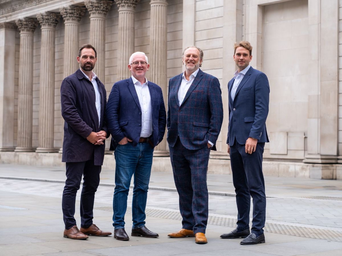 Soil Link has appointed construction industry heavyweights David Speight and Damian Leydon, as non-executive directors. Pictured left to right are Kobe Tonkin (Soil Link), Damian Leydon, David Speight and Will Rundle (Soil Link). Pic: Soil Link