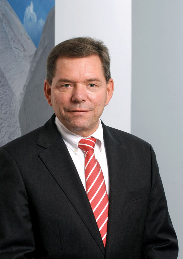 Gerhard Muhlbeyer, Competence centre for materials director, Heidelberg Cement