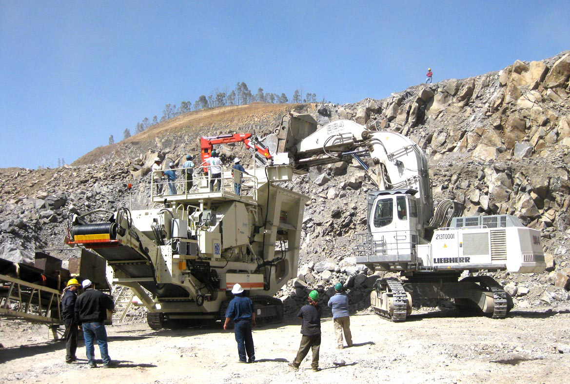 Grupo Pinfra's new LT140 crusher