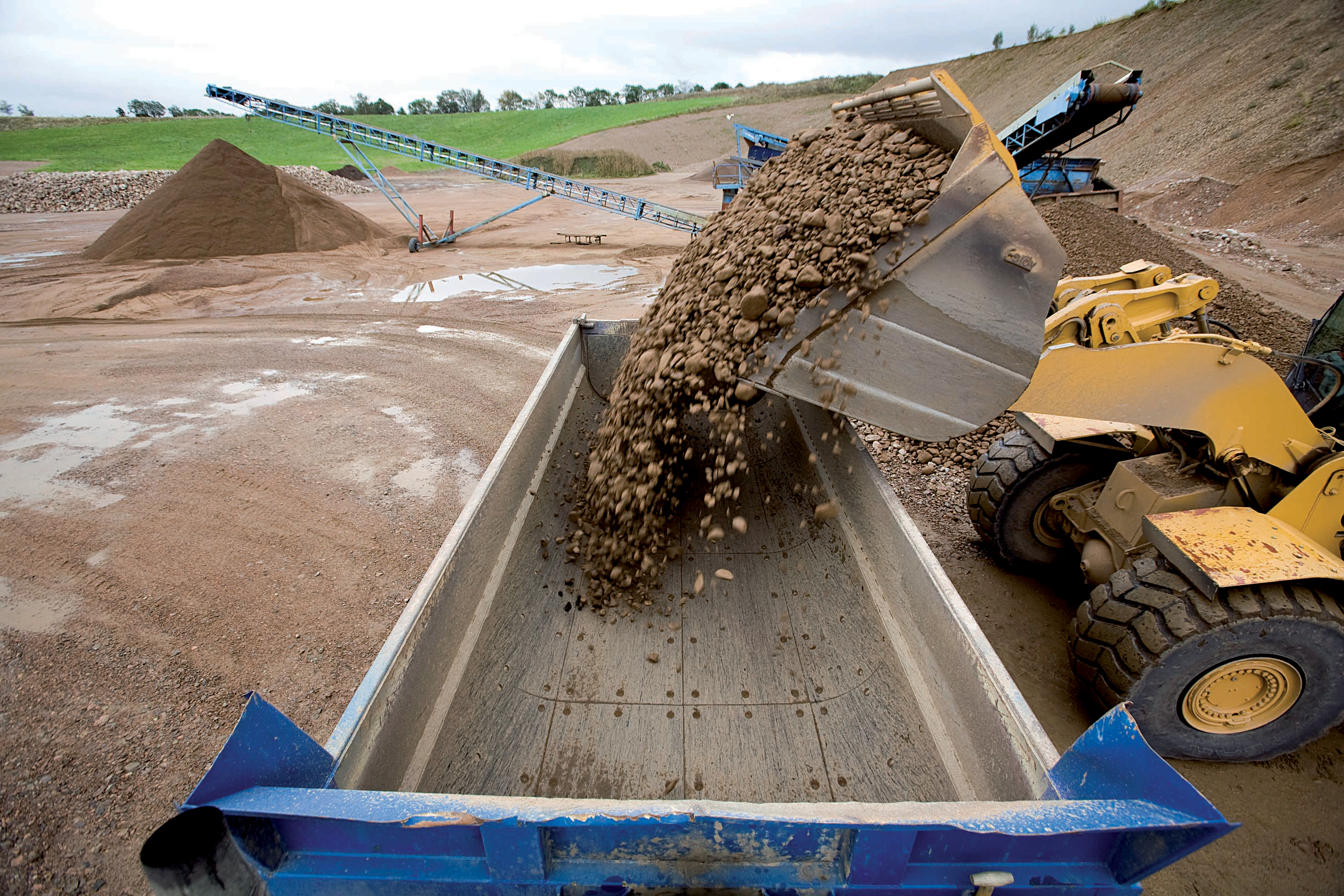 rubber lining in use