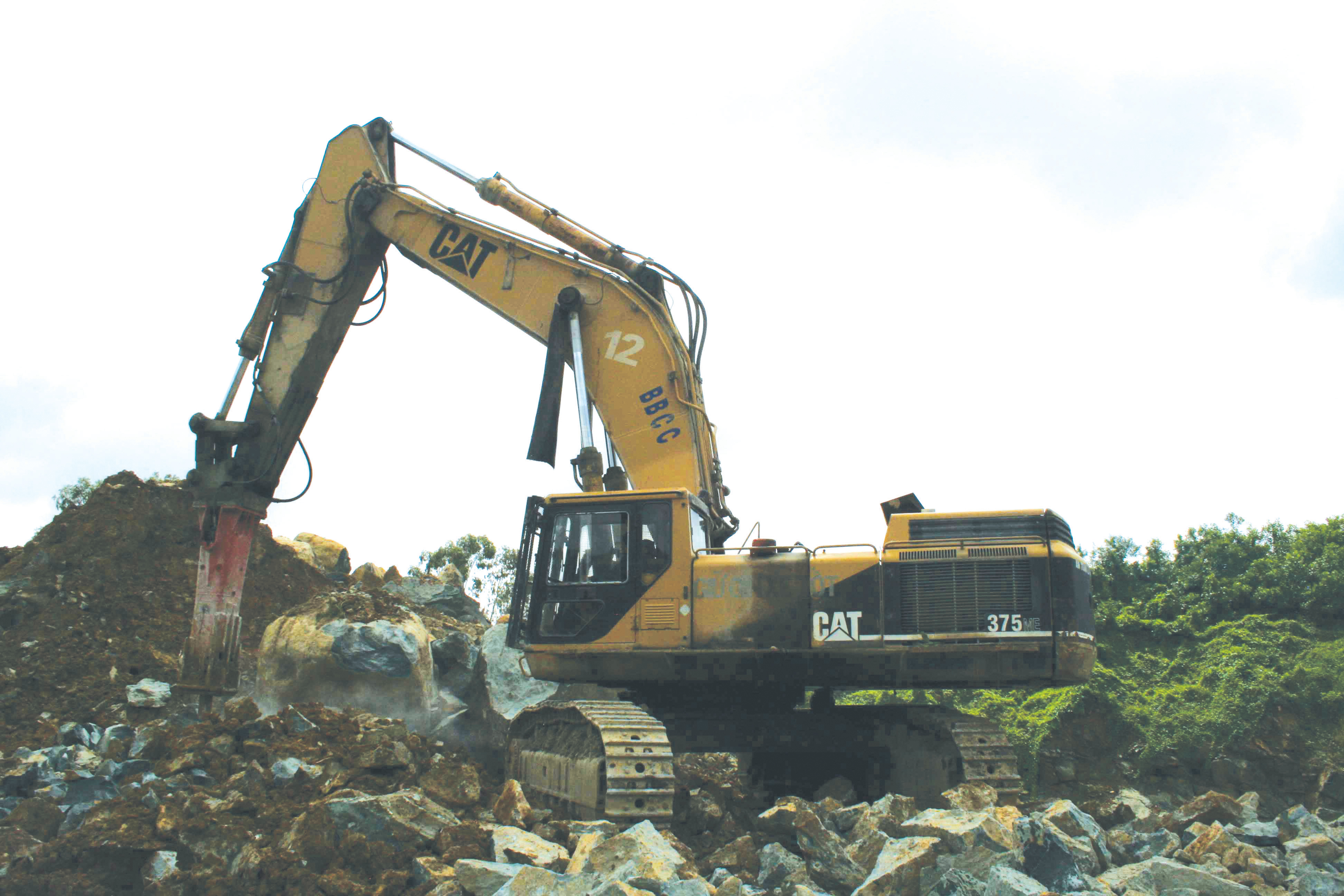 35tonne caterpillar 375ME excavator