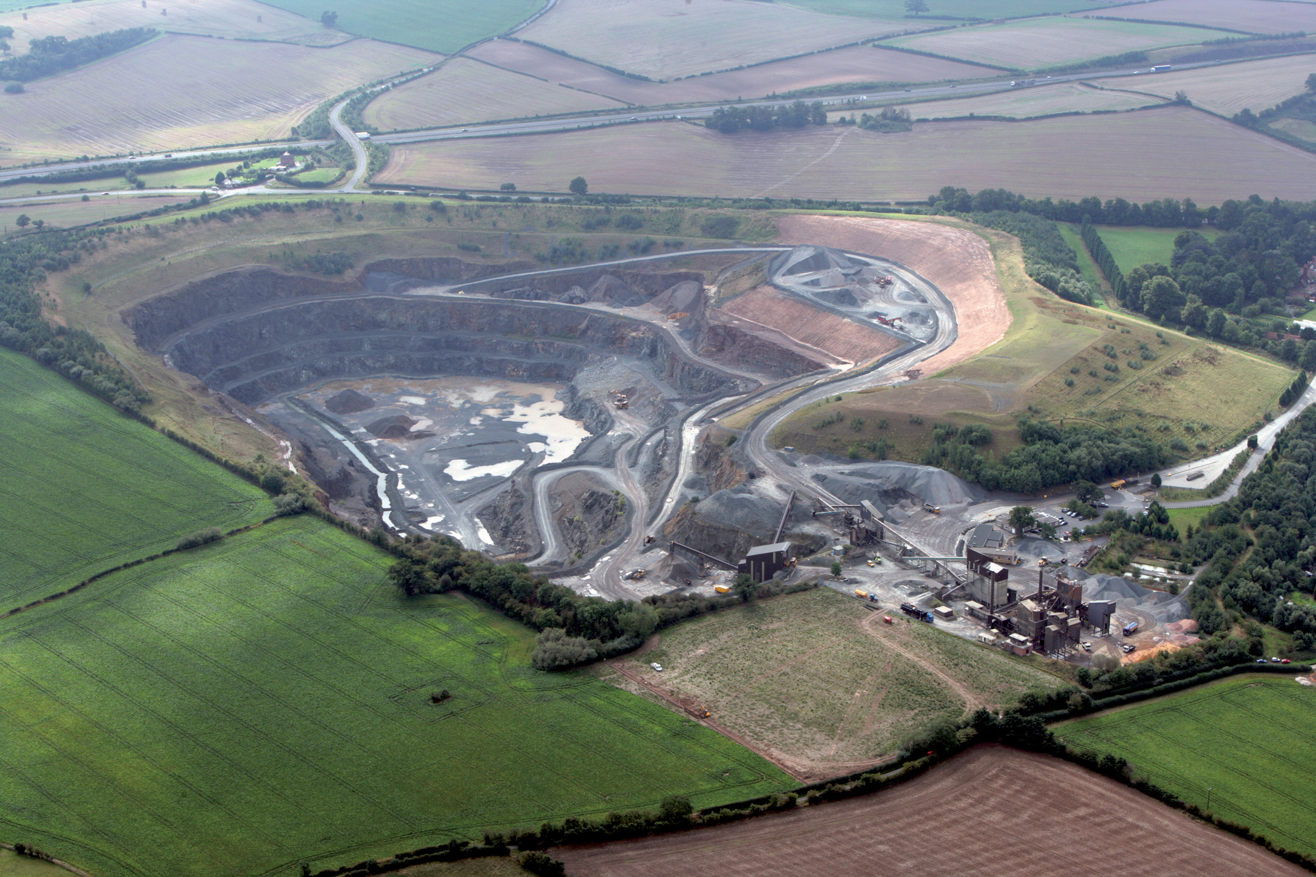 A UK Breedon Quarry