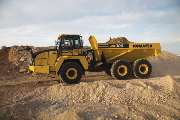 Komatsu HM300-3 ADT