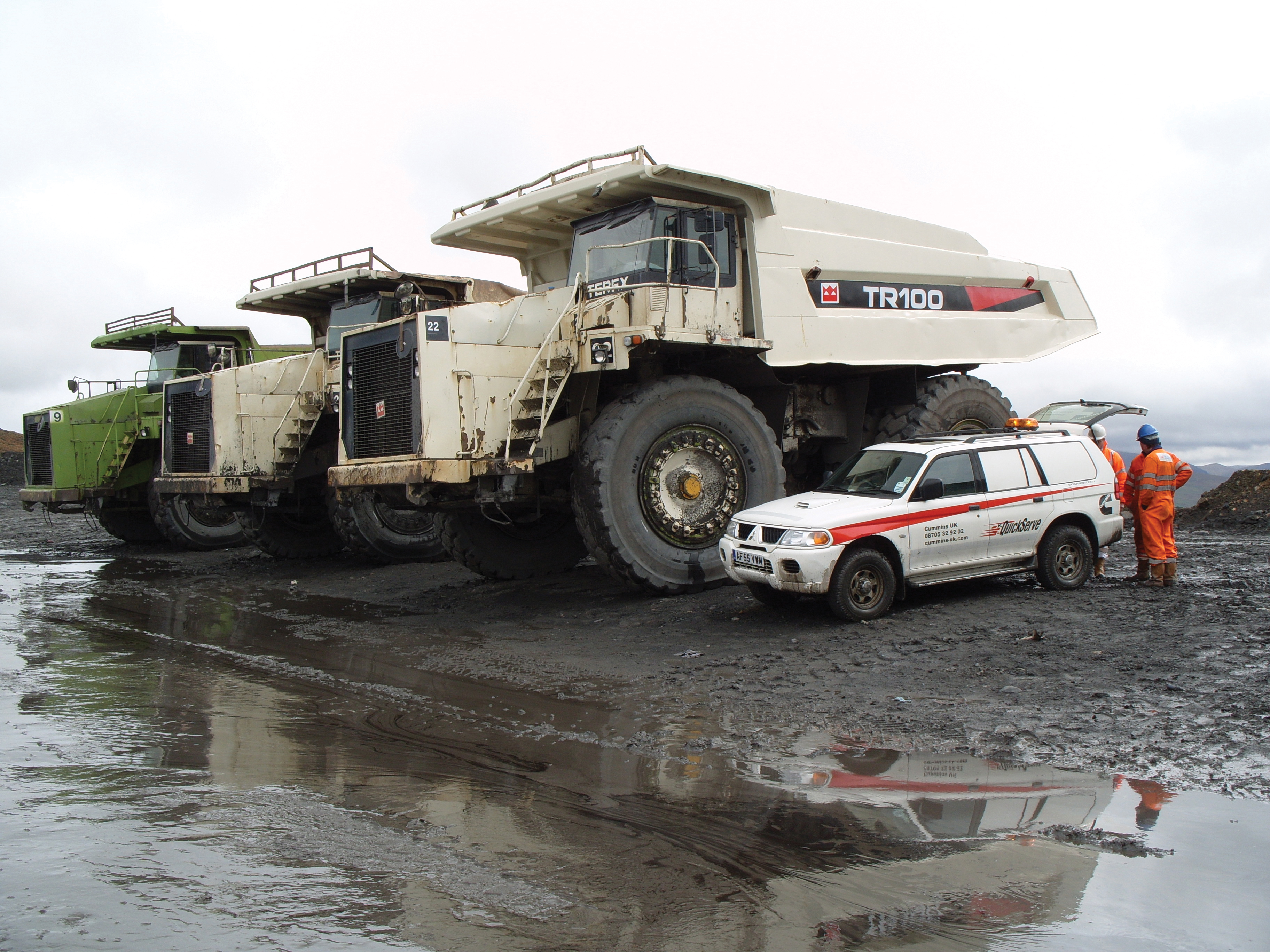 cummins and terex fleet