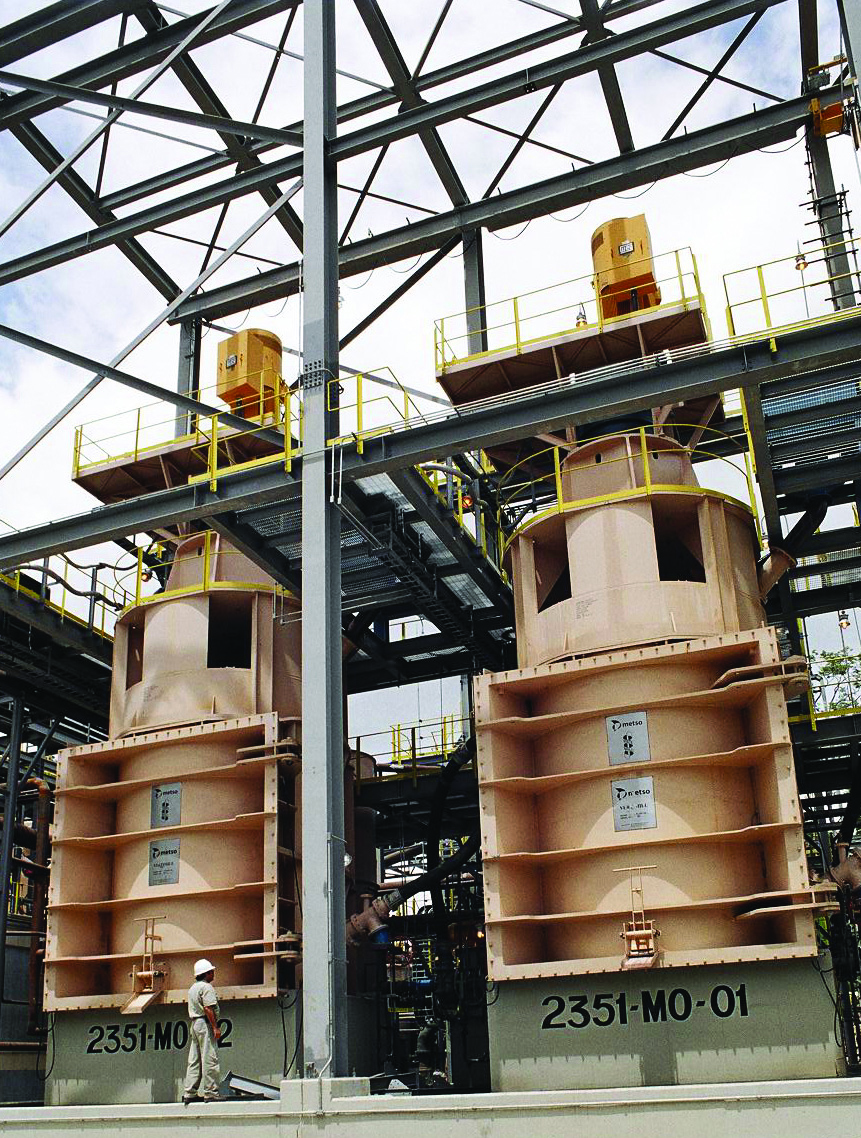 Two VERTIMILL vertical grinding mills assembled in Brazil 